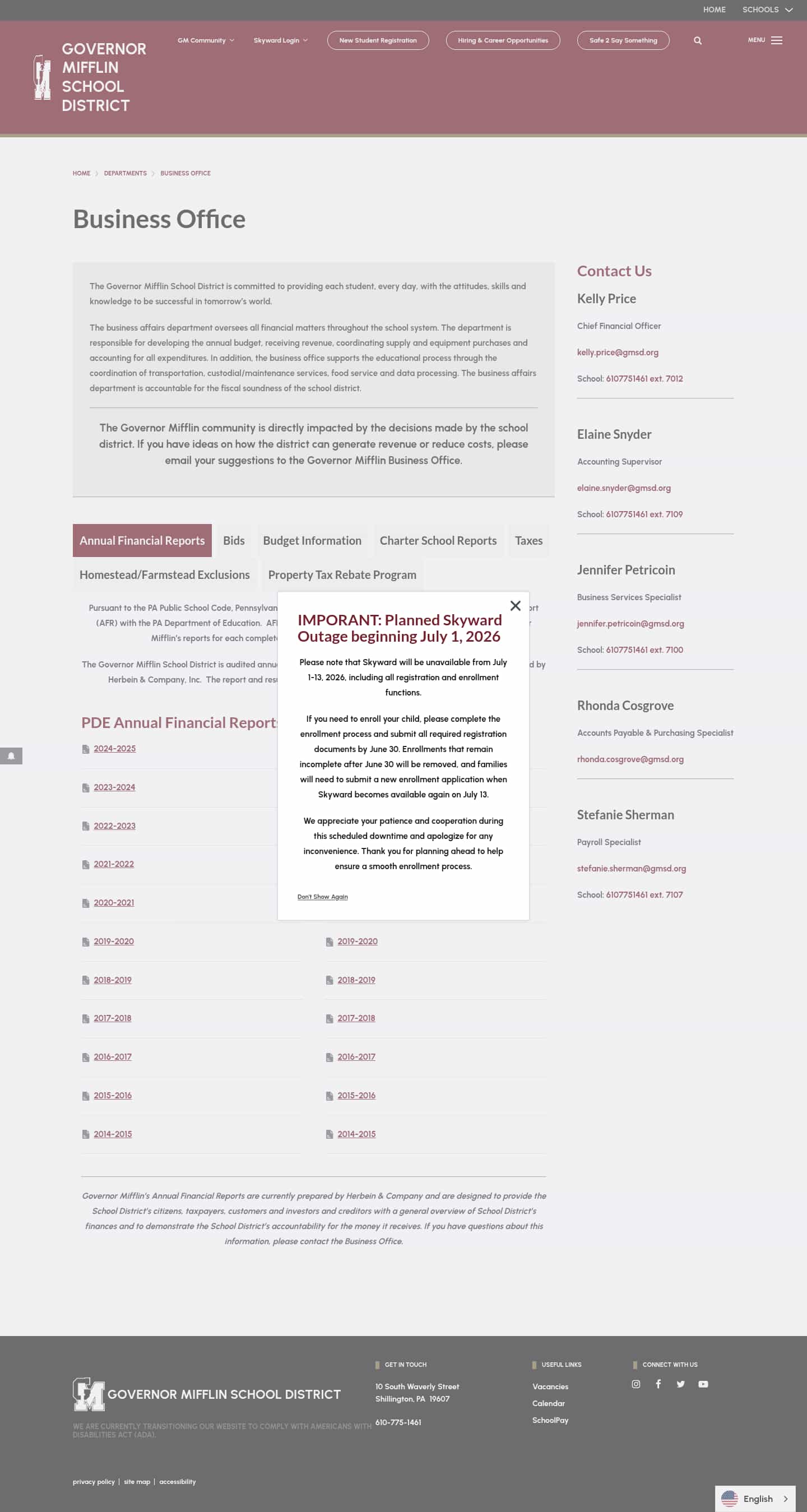 Latest website image capture
