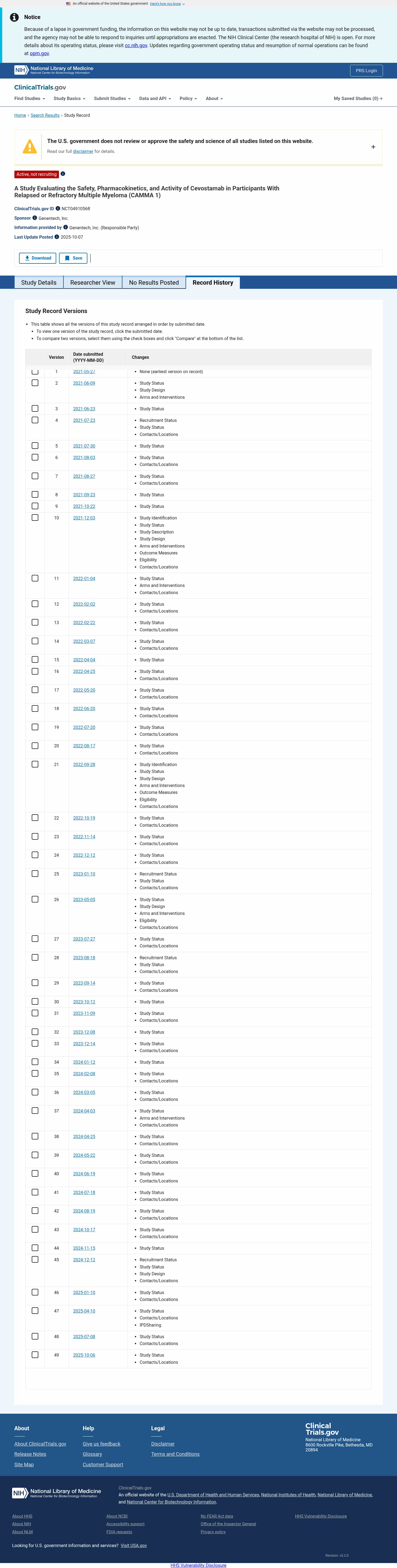 Latest website image capture