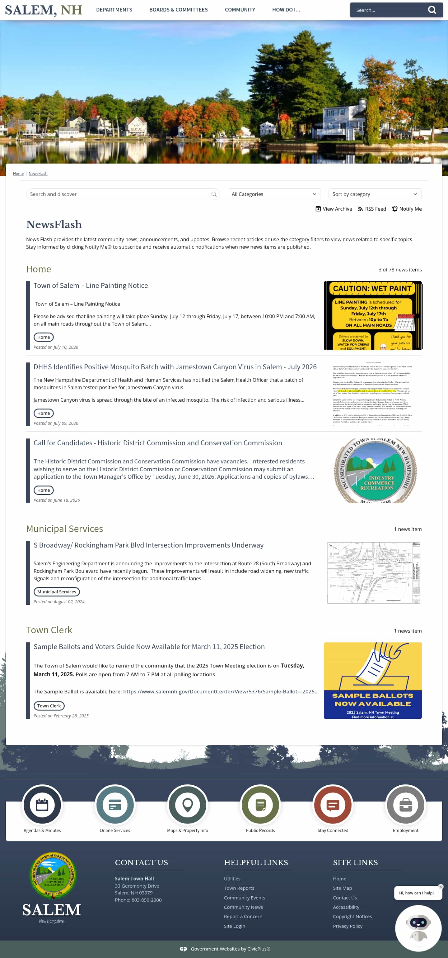 Latest website image capture
