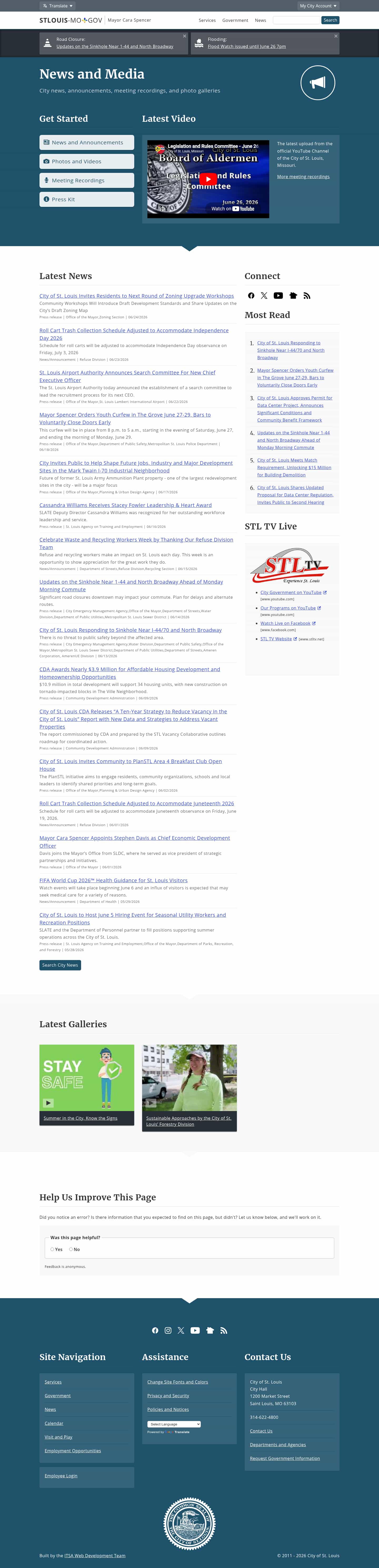 Latest website image capture