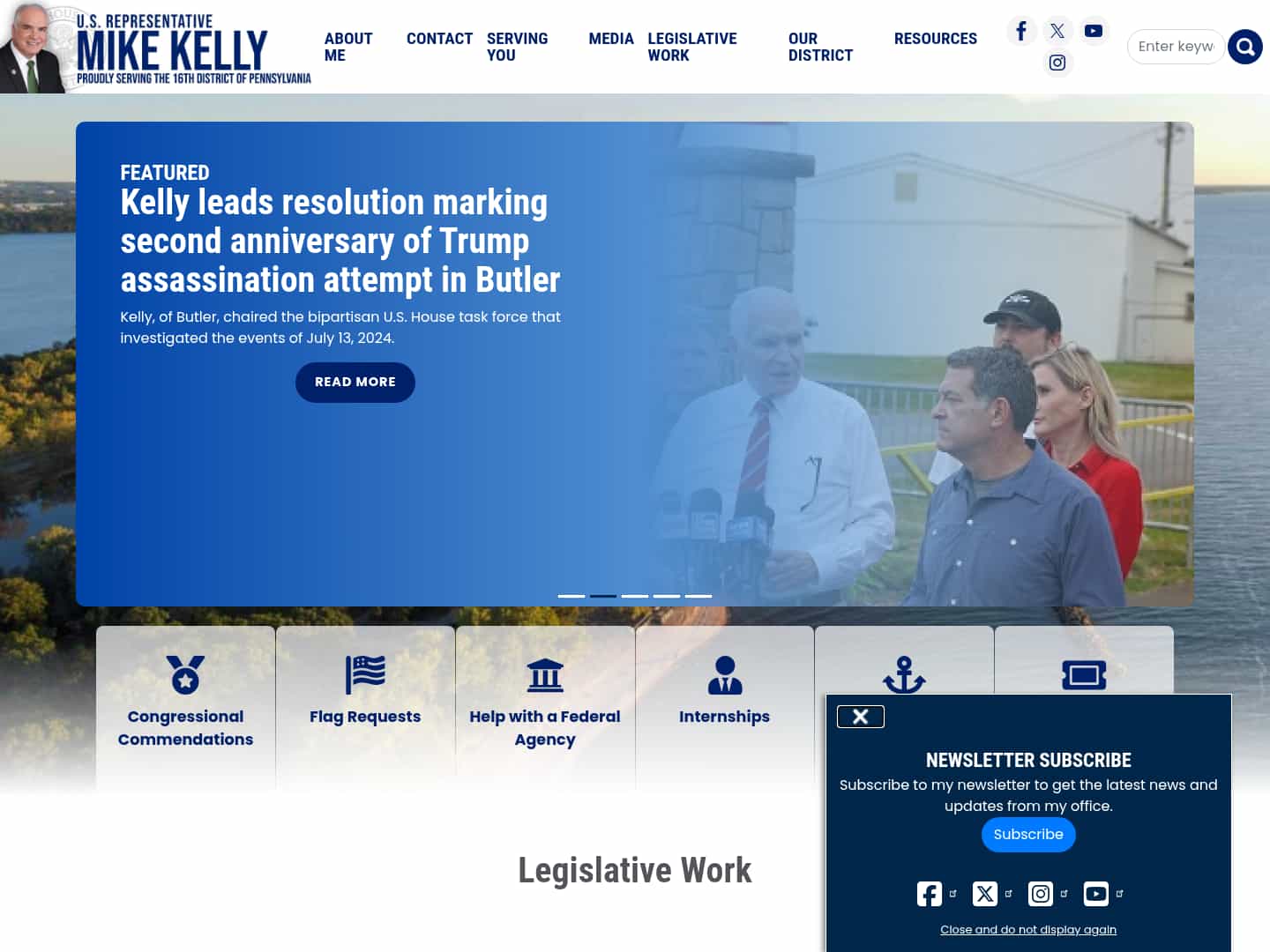 Latest website image capture