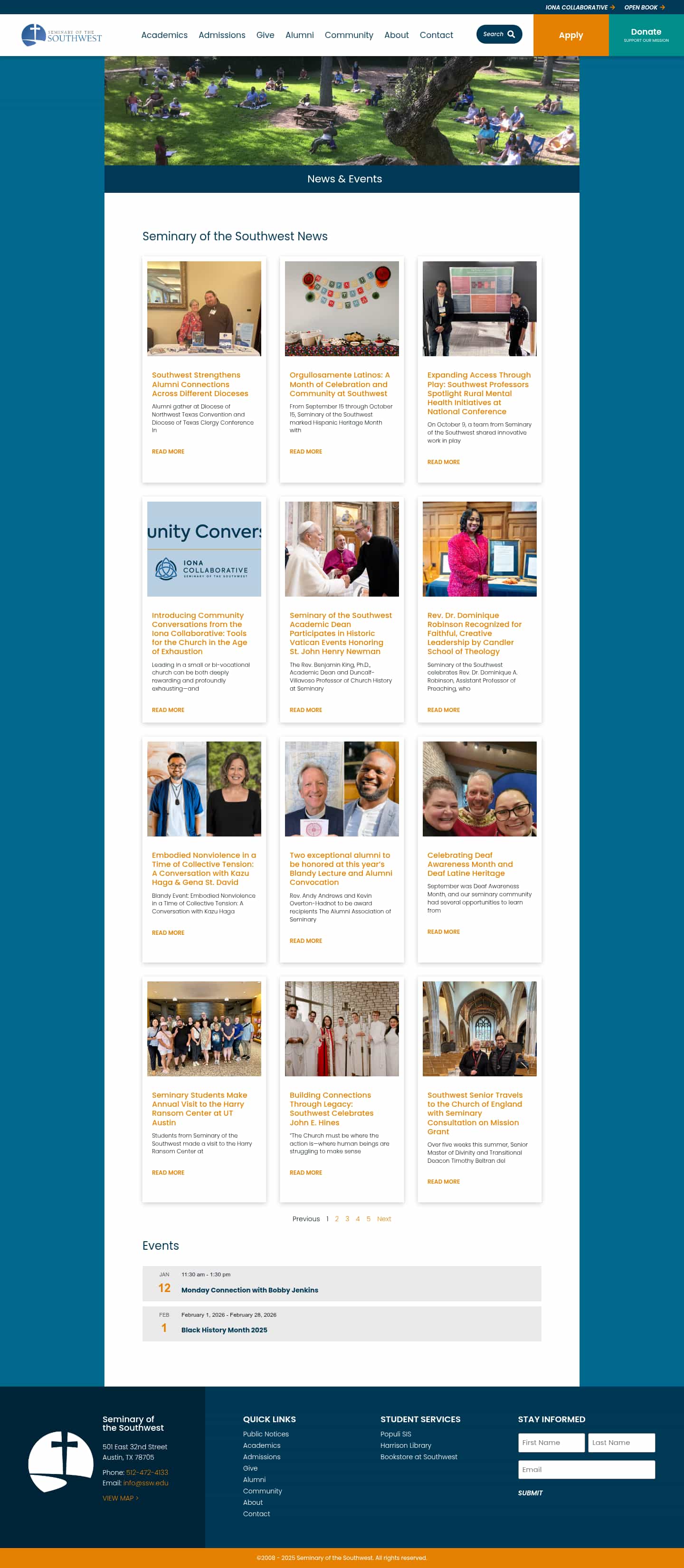 Latest website image capture