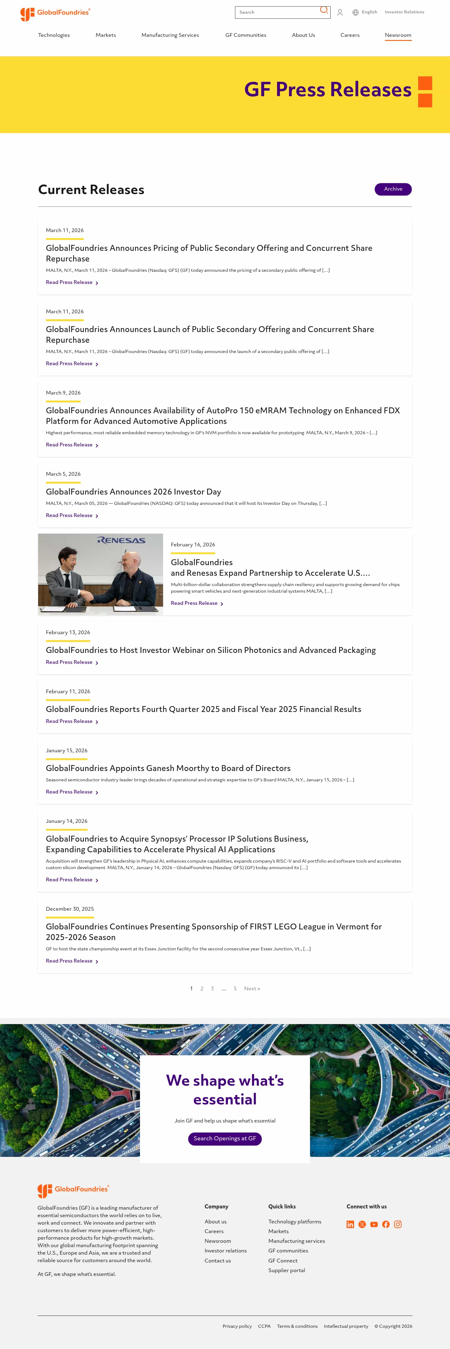 Latest website image capture