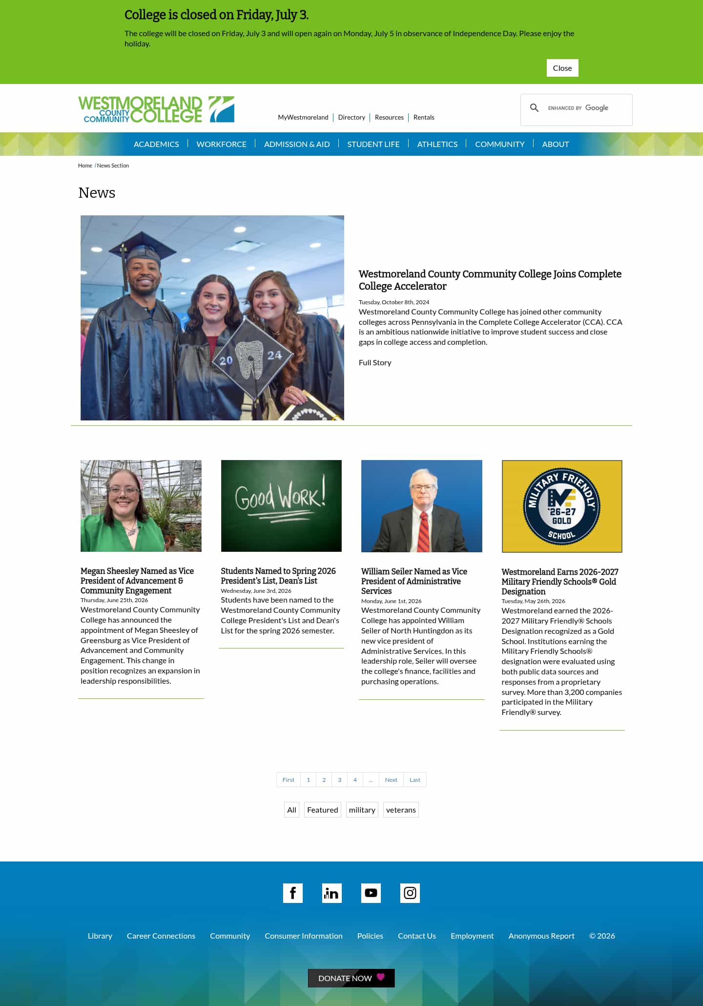 Latest website image capture