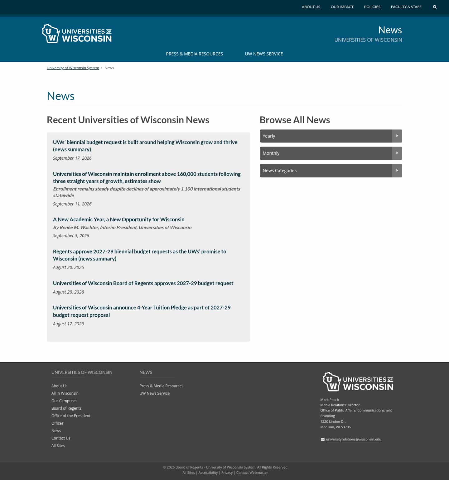 Latest website image capture