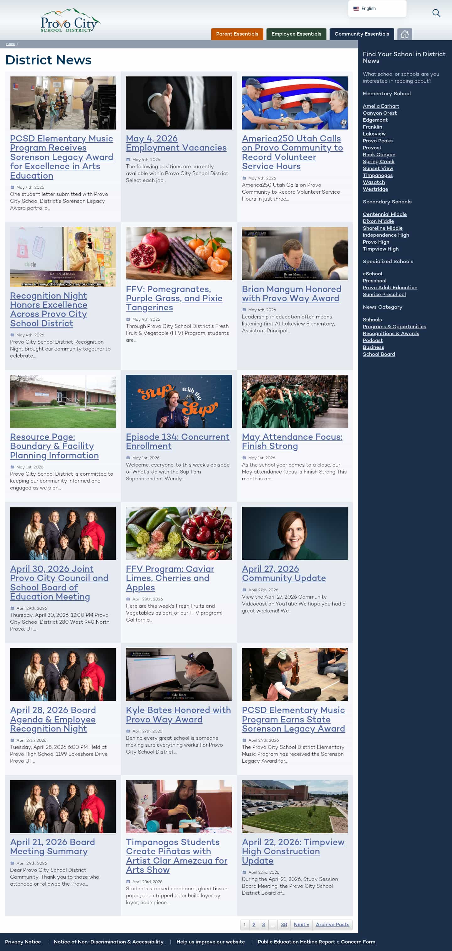 Latest website image capture