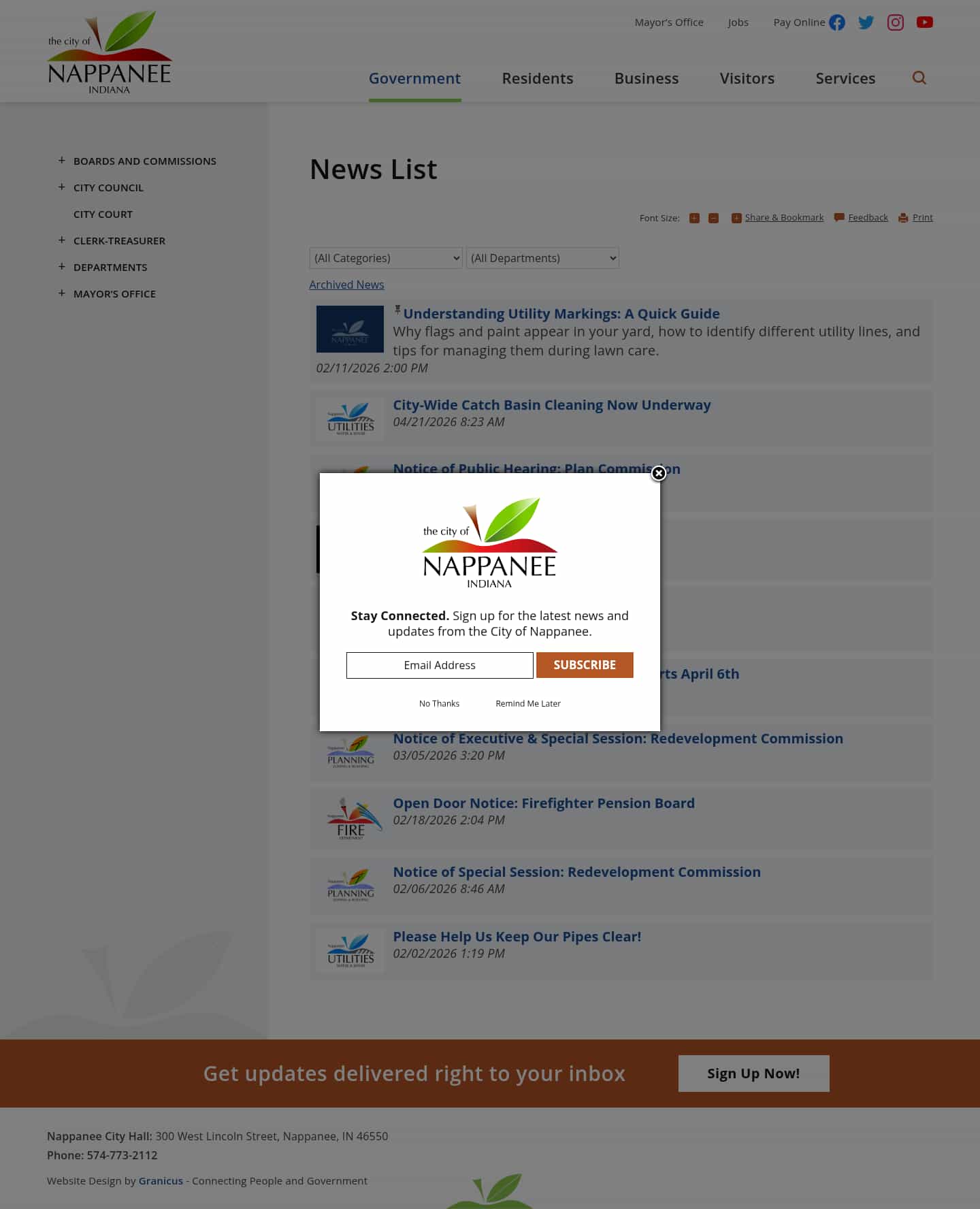 Latest website image capture