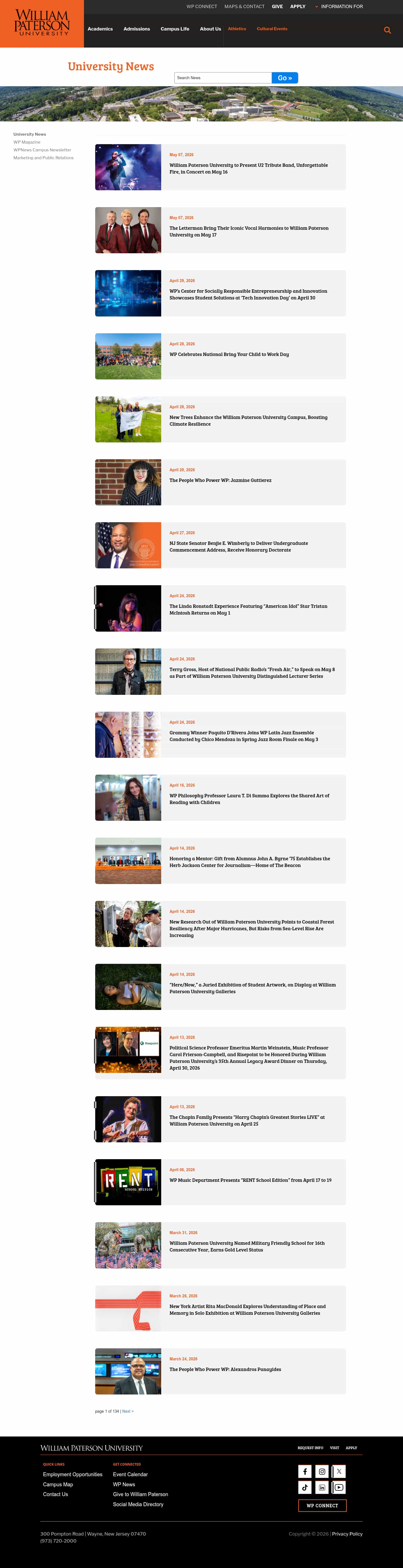 Latest website image capture