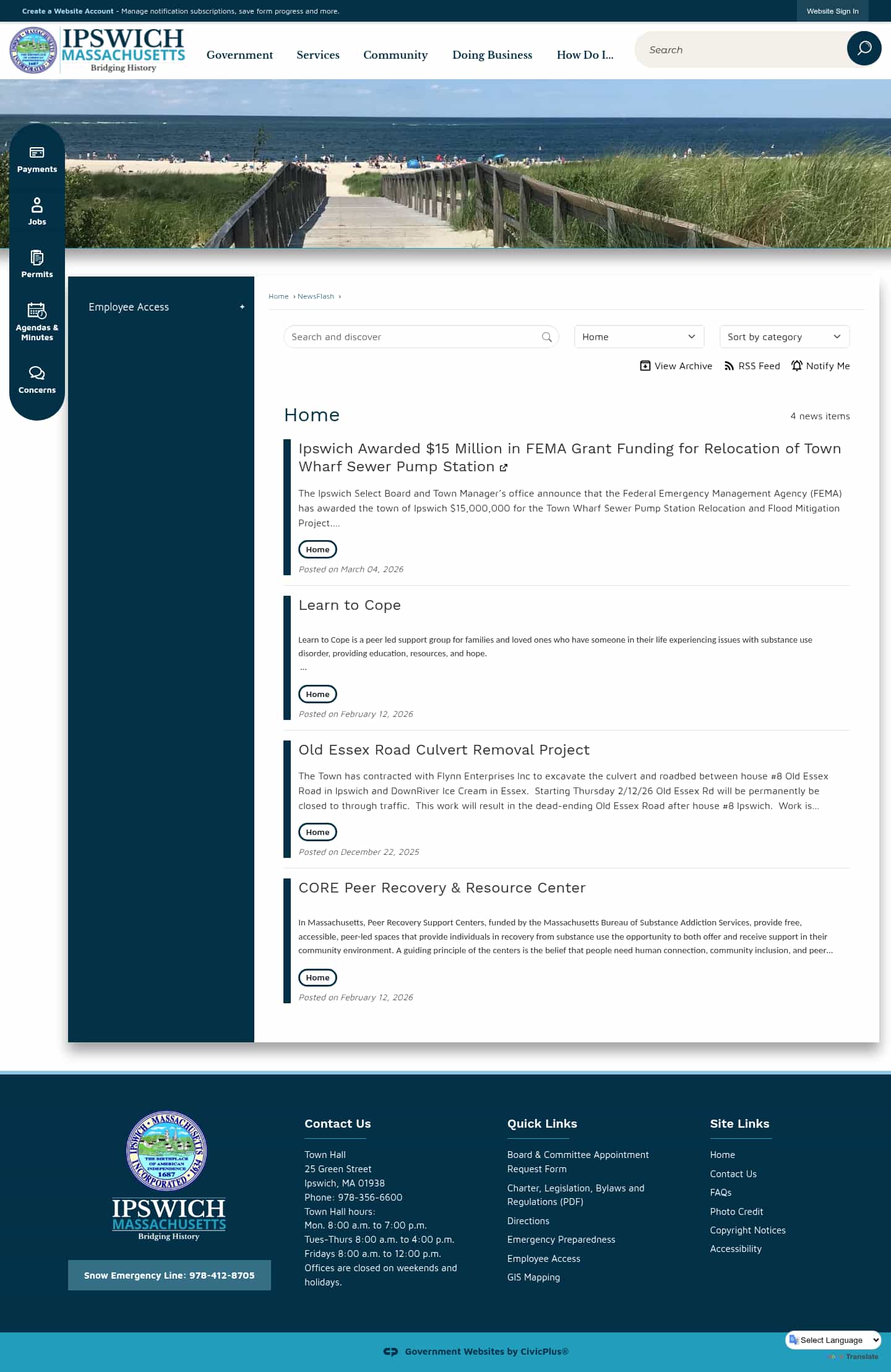 Latest website image capture