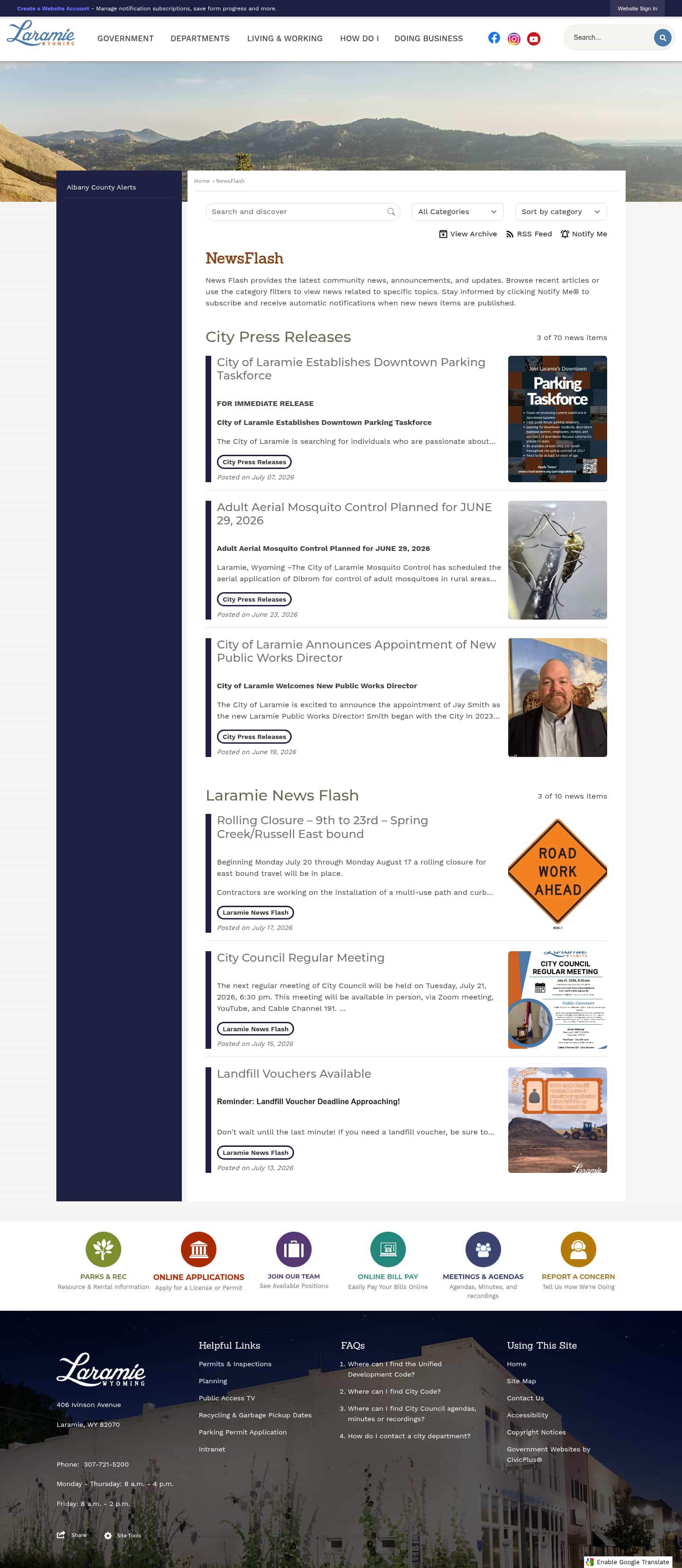 Latest website image capture