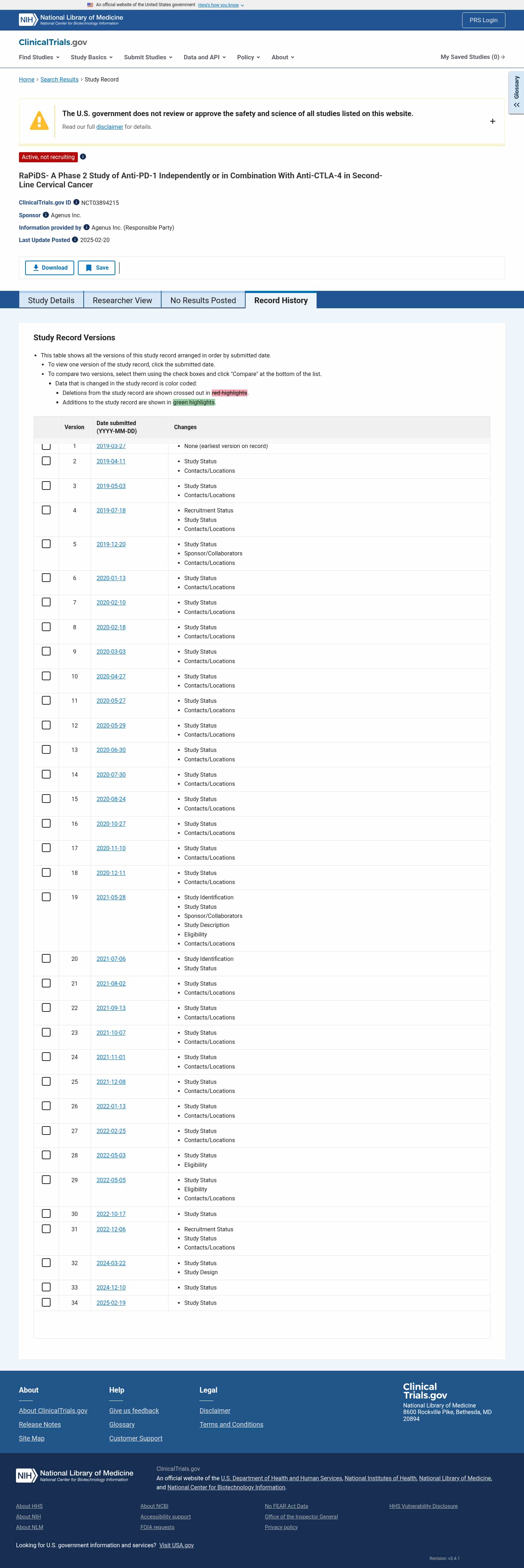 Latest website image capture