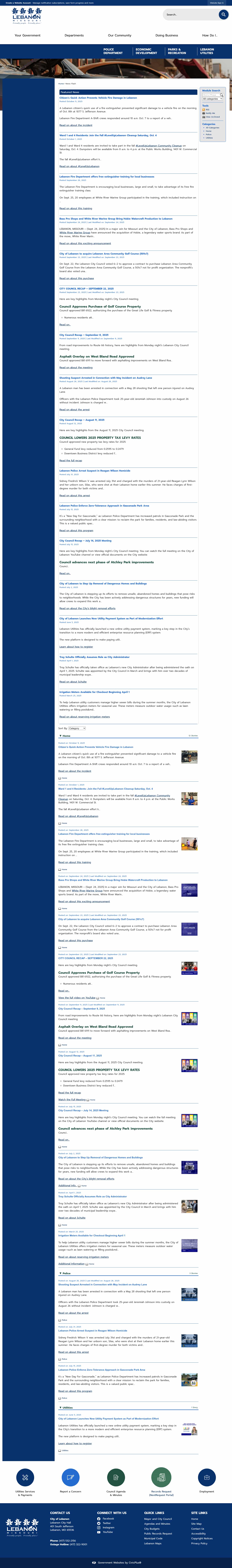 Latest website image capture