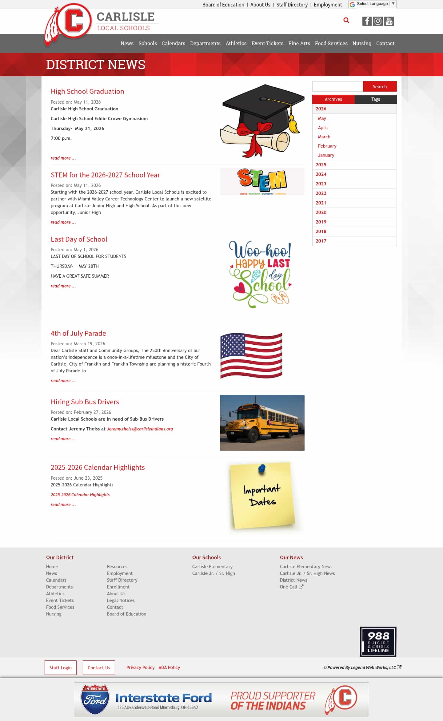 Latest website image capture