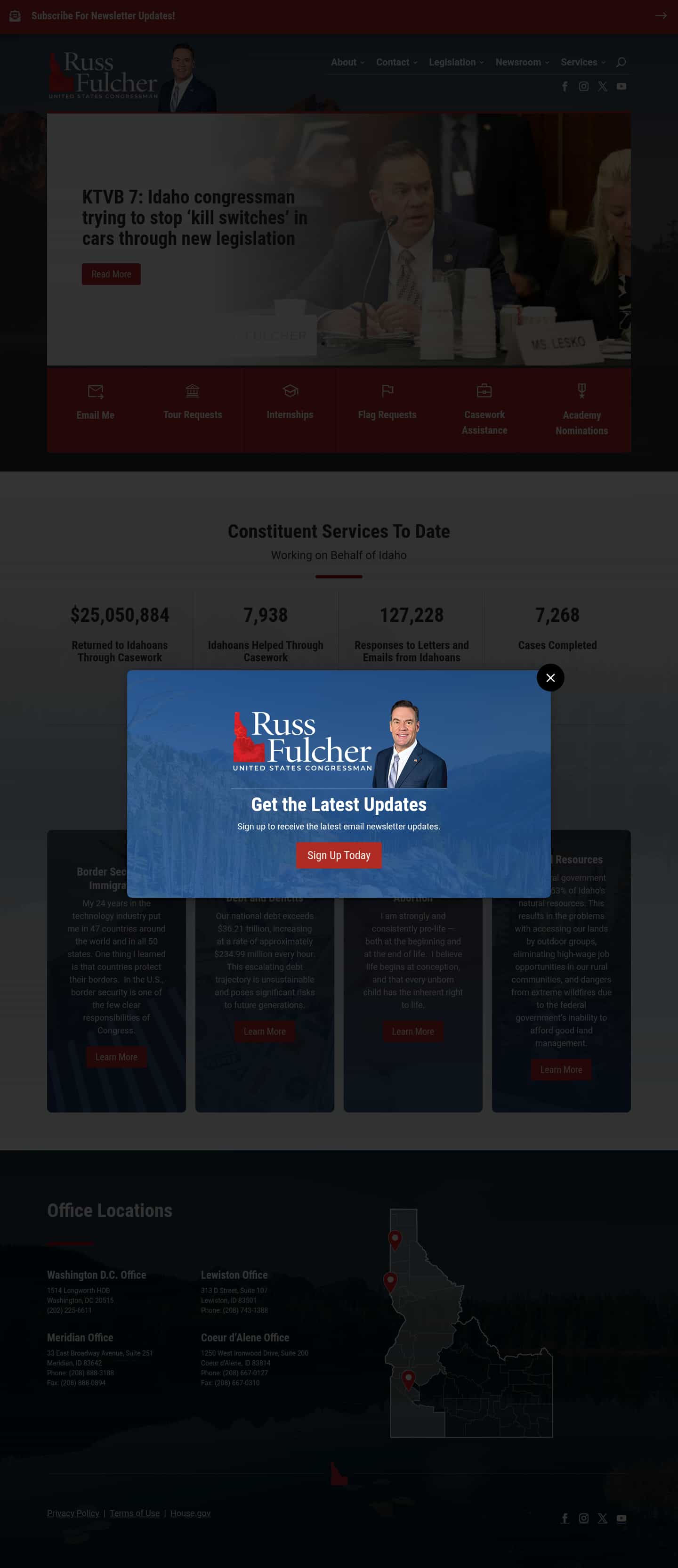 Latest website image capture