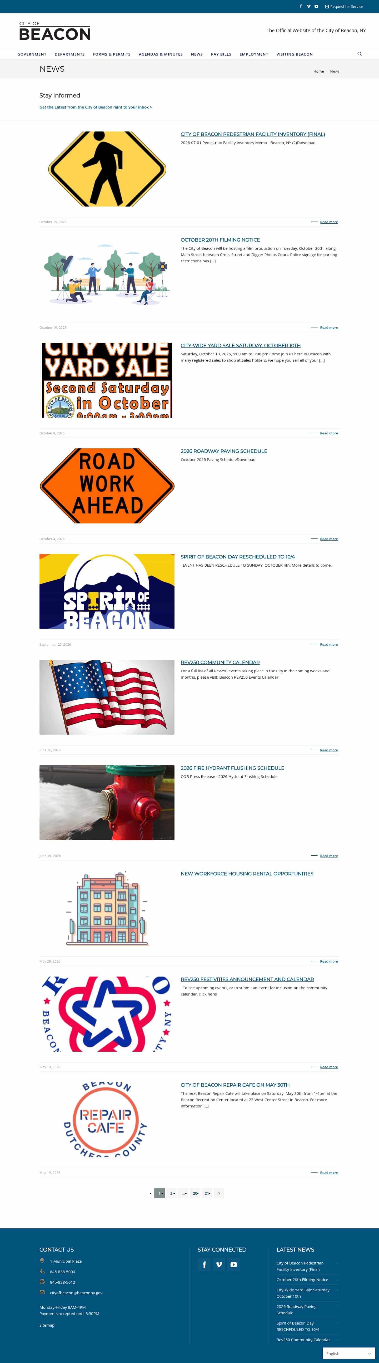Latest website image capture