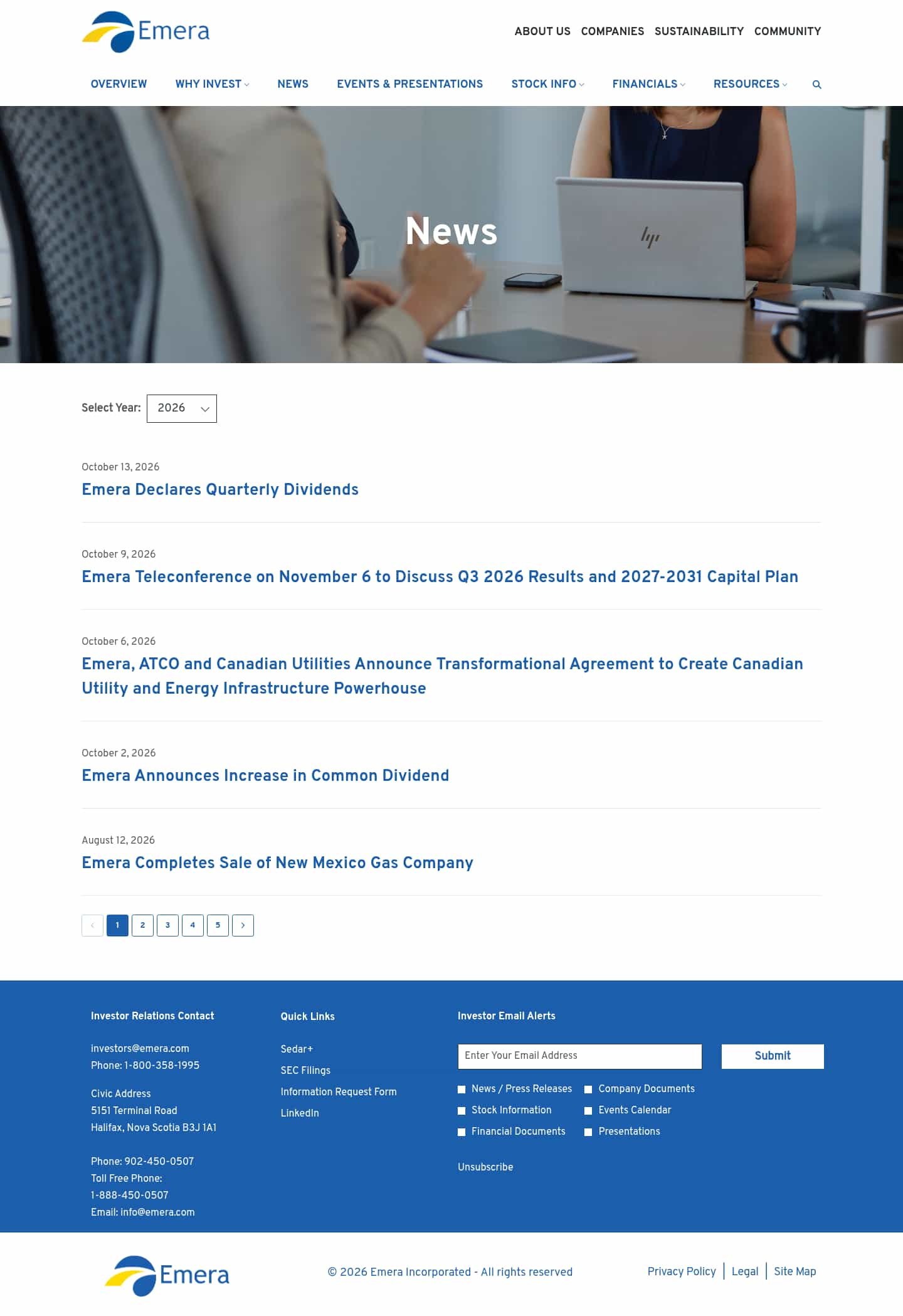 Latest website image capture