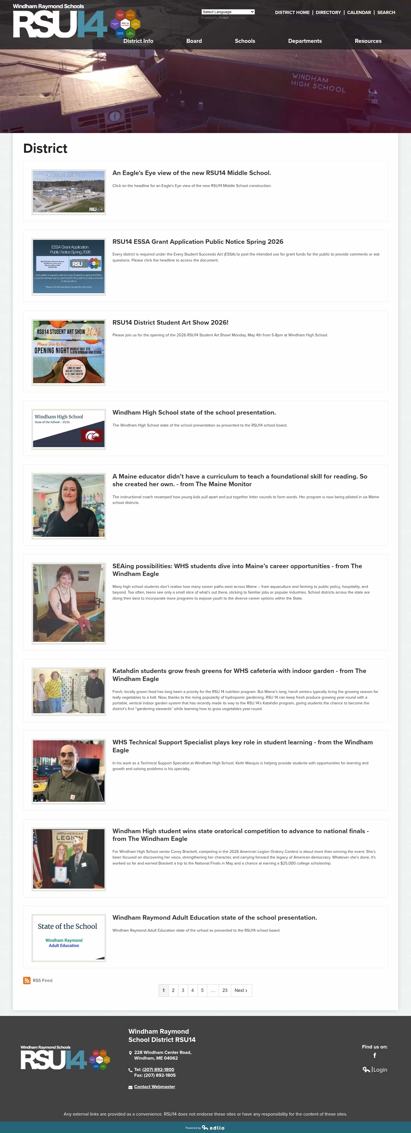 Latest website image capture
