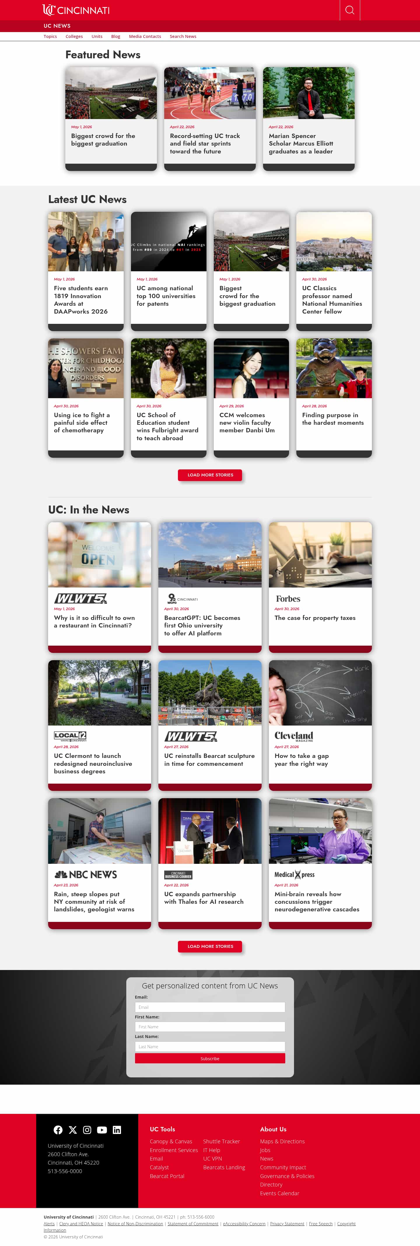 Latest website image capture