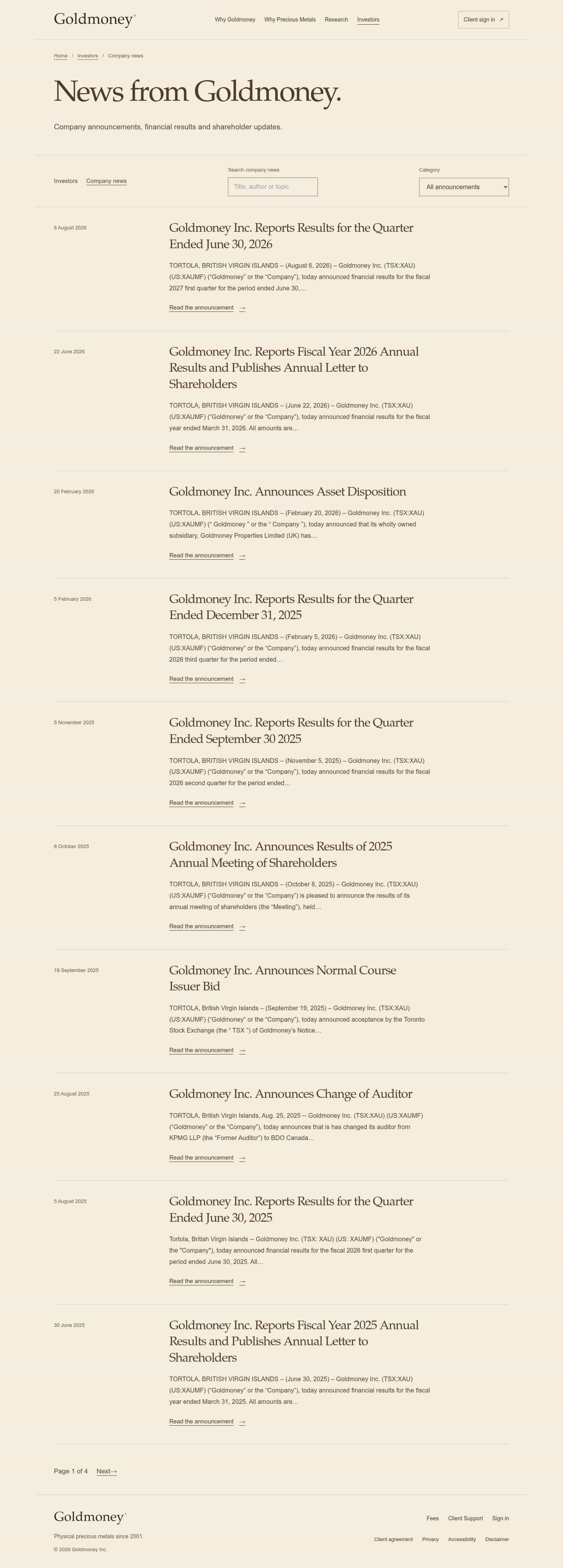 Latest website image capture