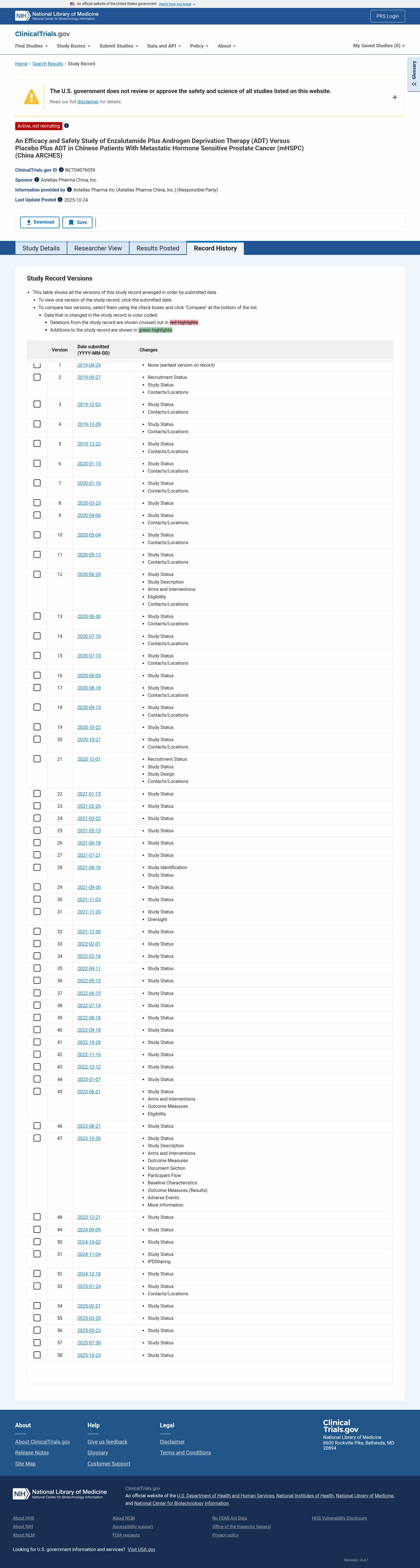 Latest website image capture