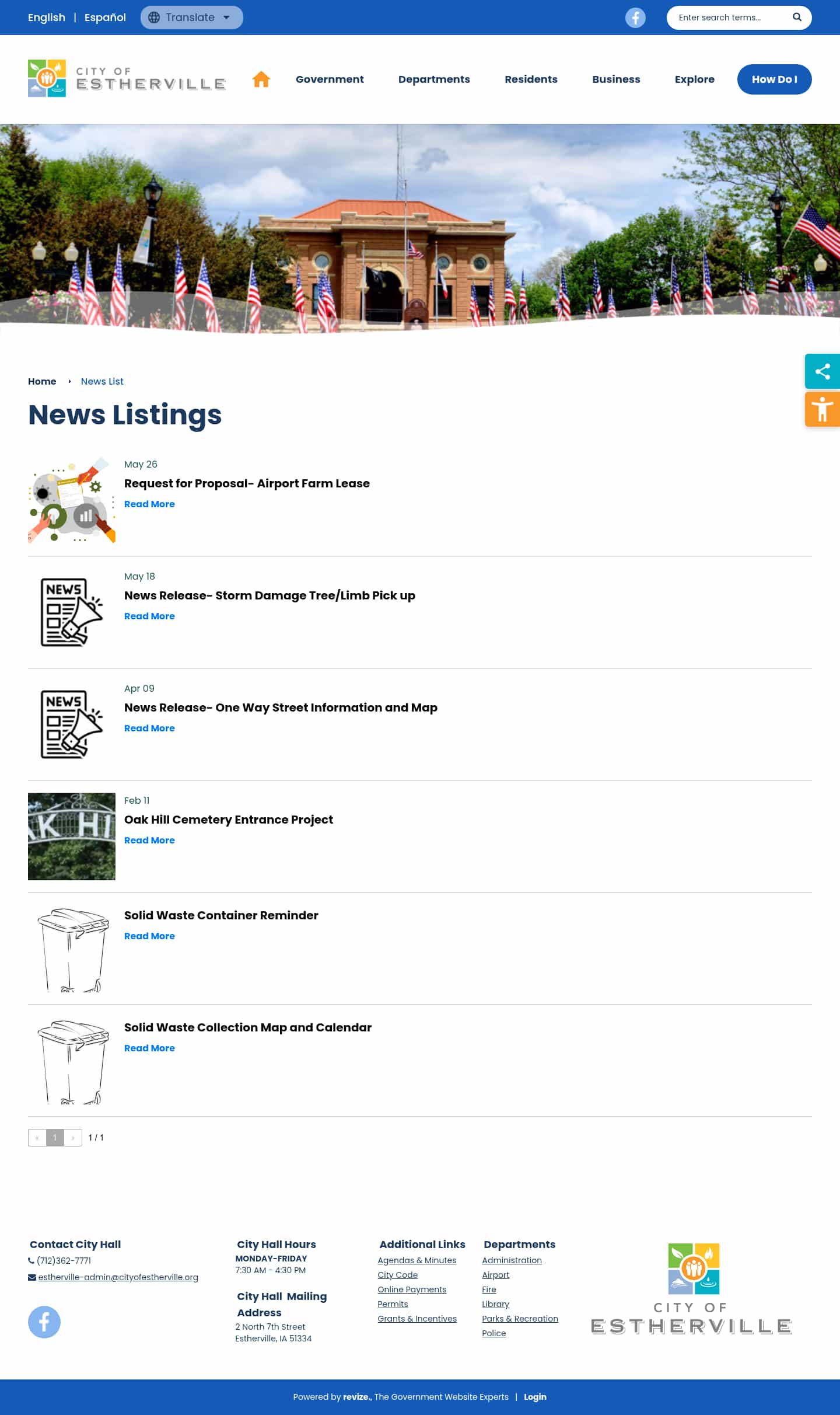 Latest website image capture