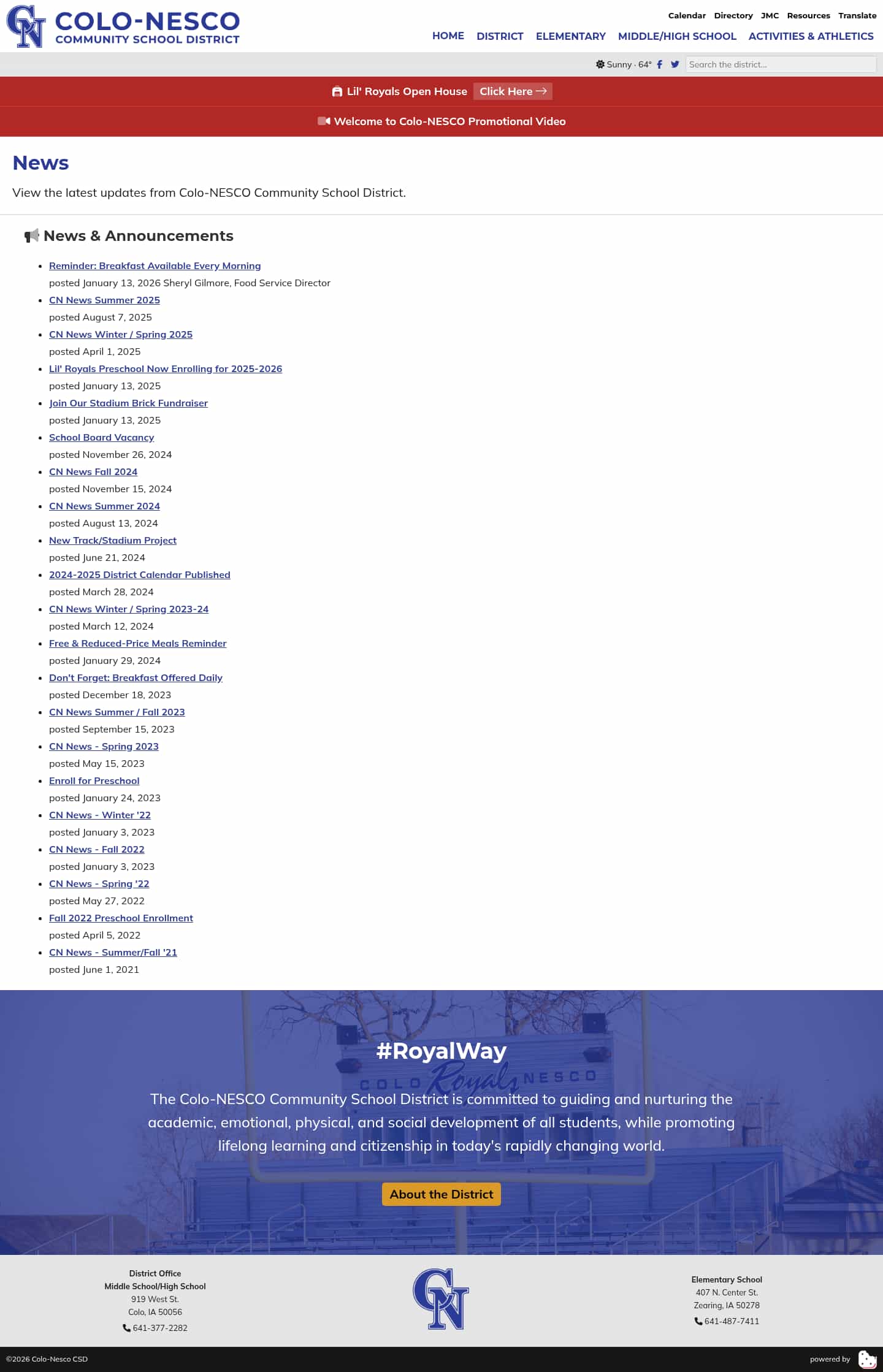 Latest website image capture