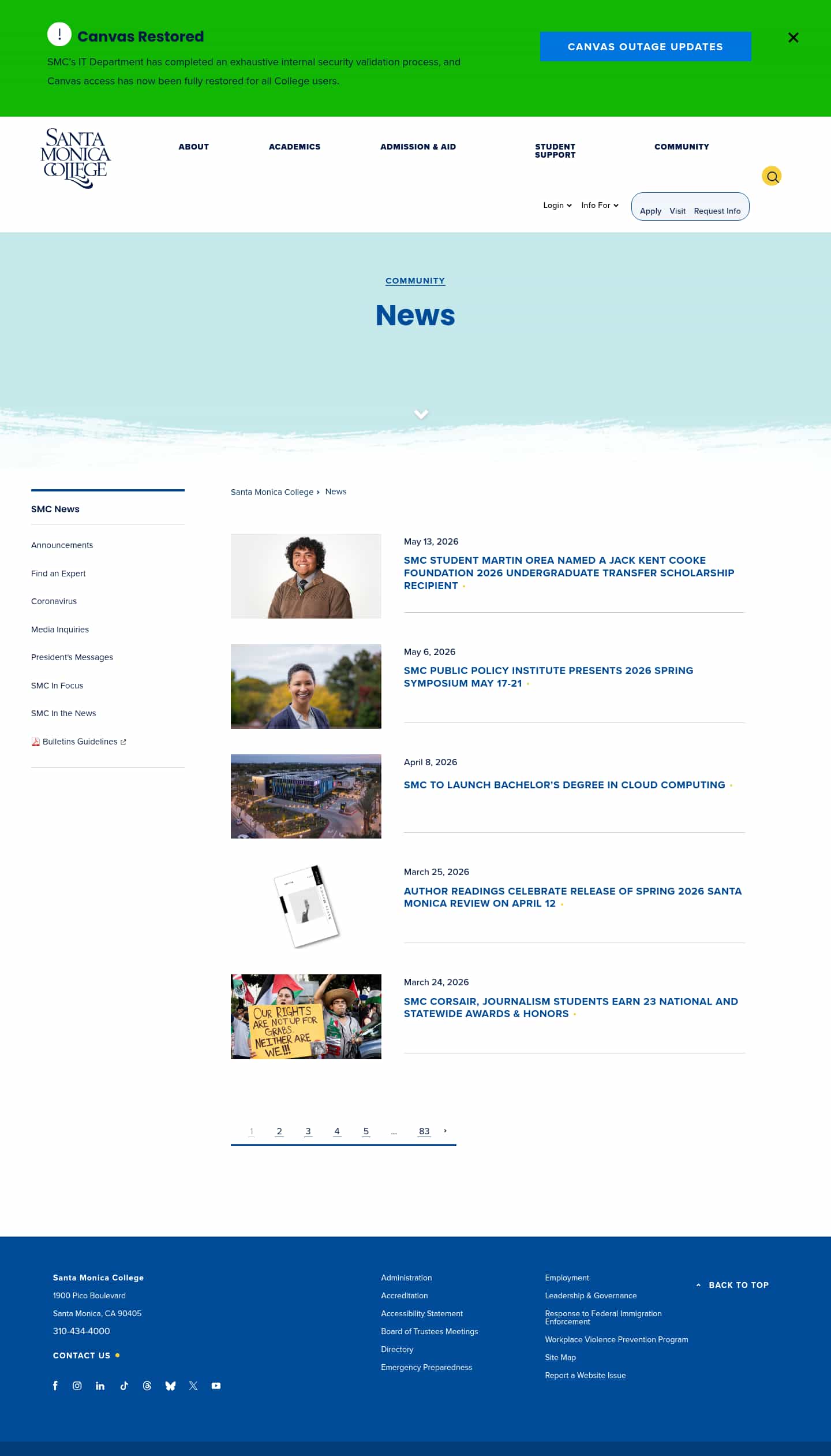 Latest website image capture