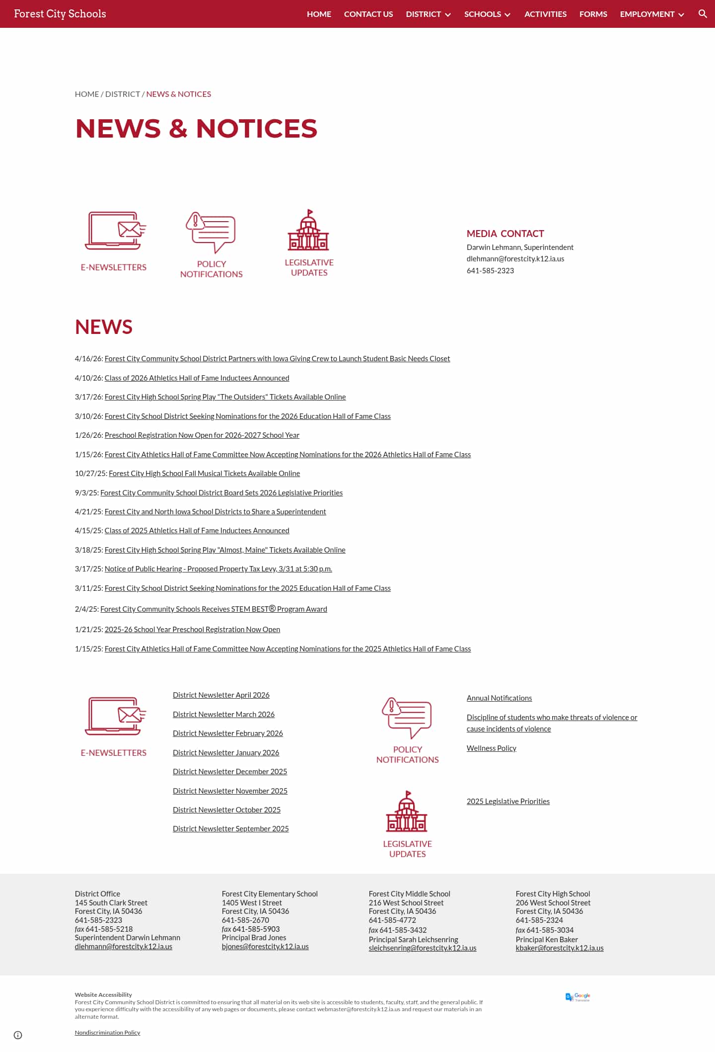 Latest website image capture