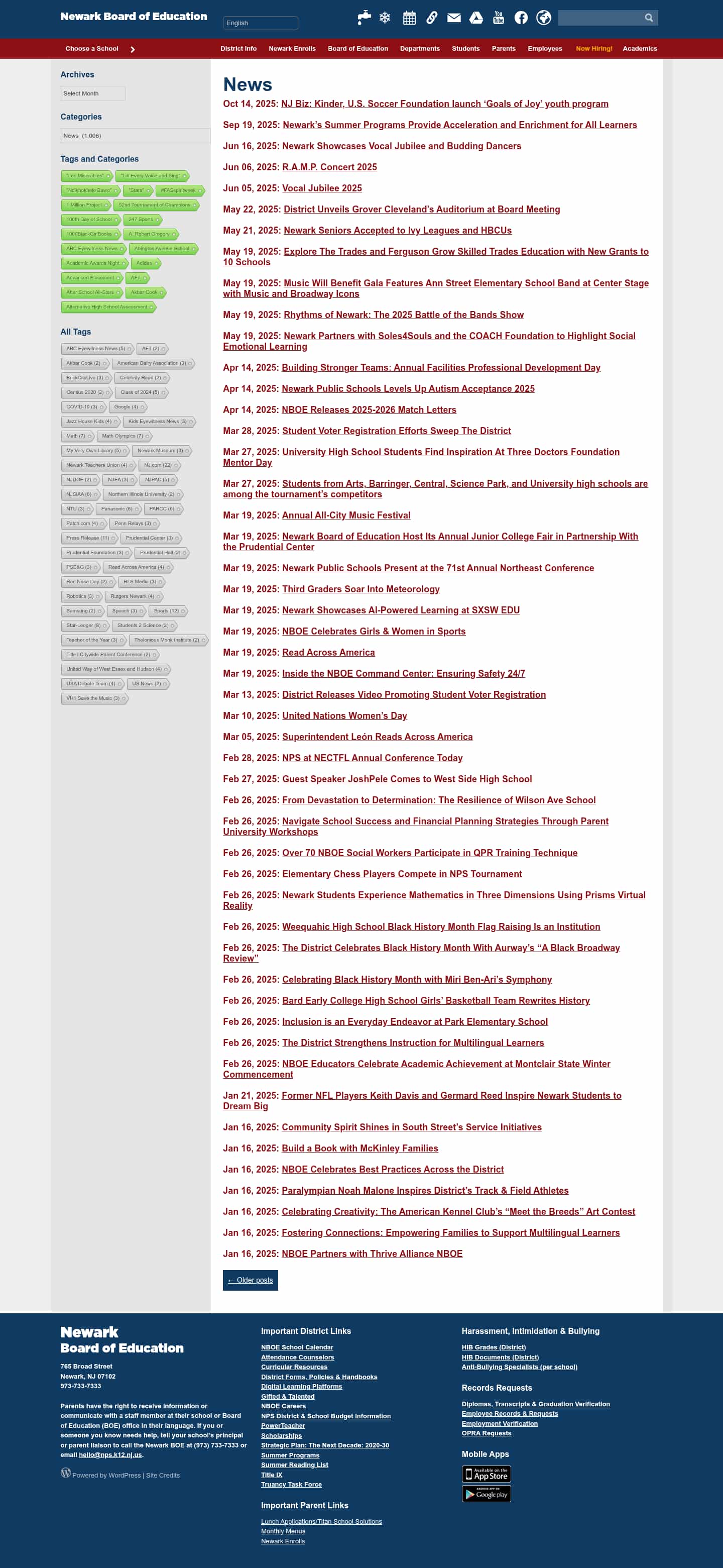 Latest website image capture