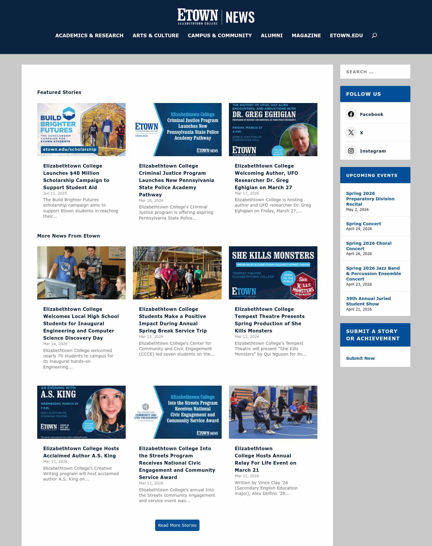 Latest website image capture