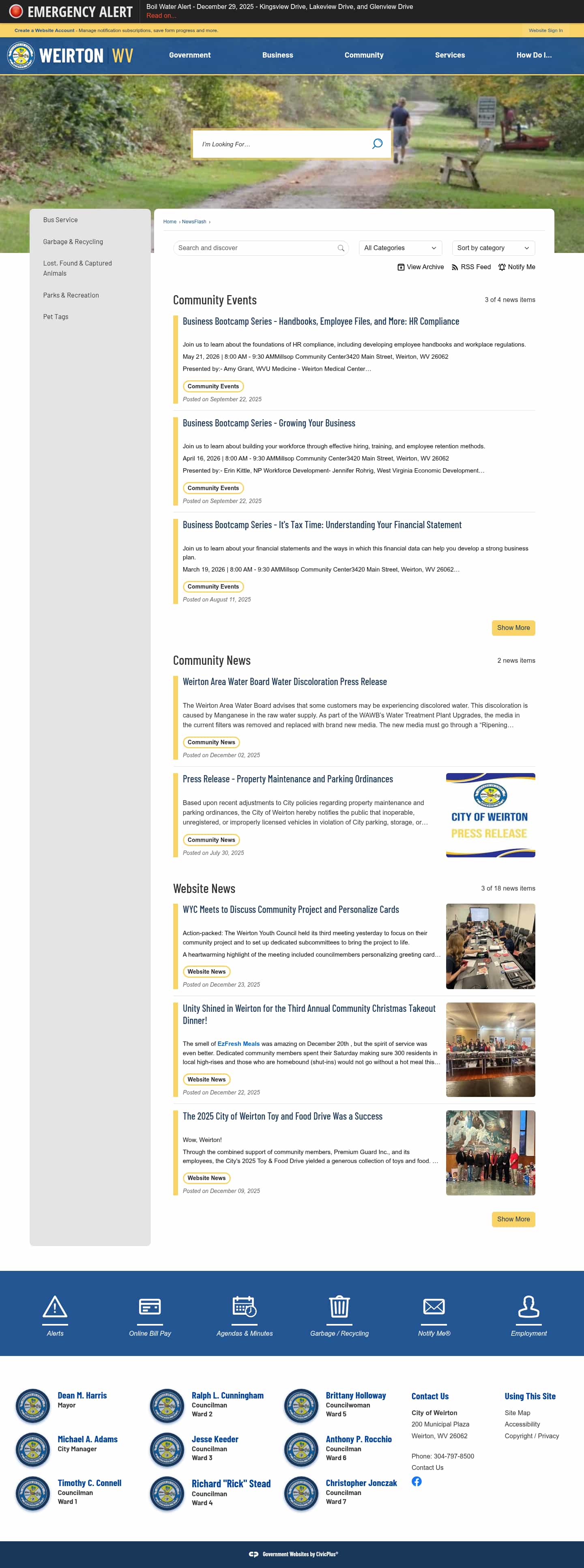 Latest website image capture