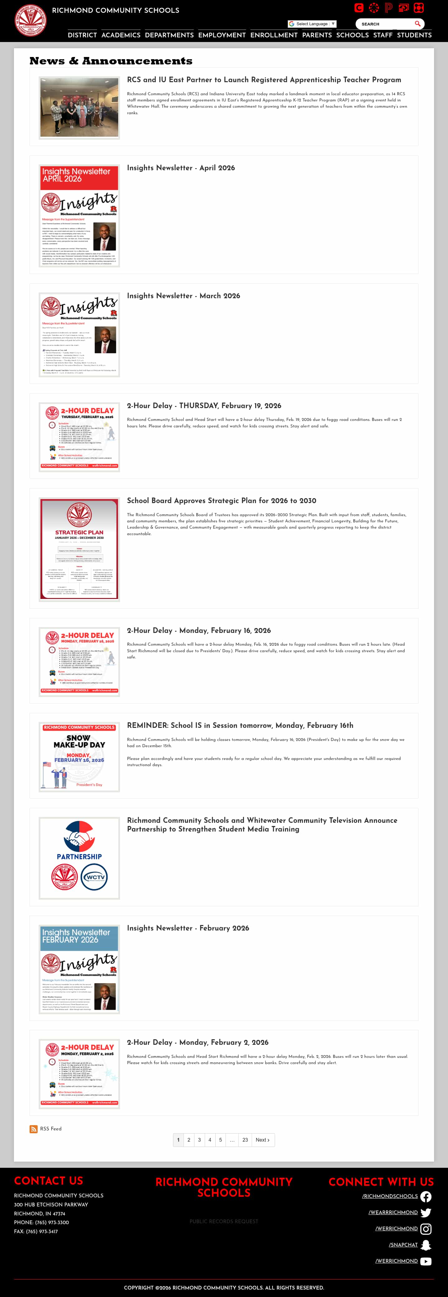 Latest website image capture