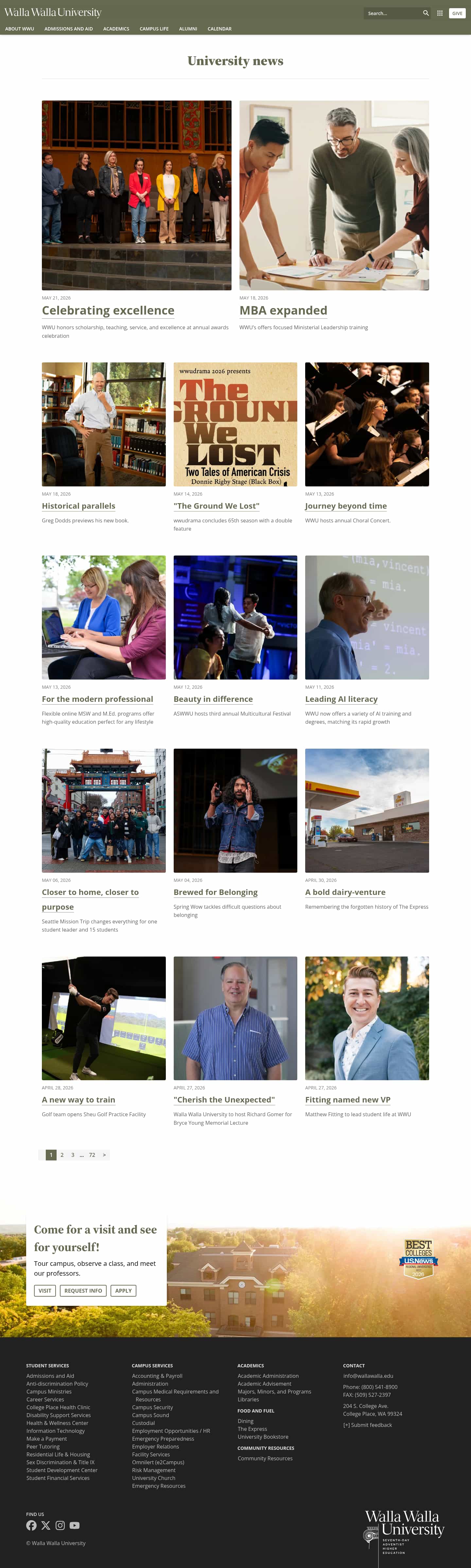 Latest website image capture
