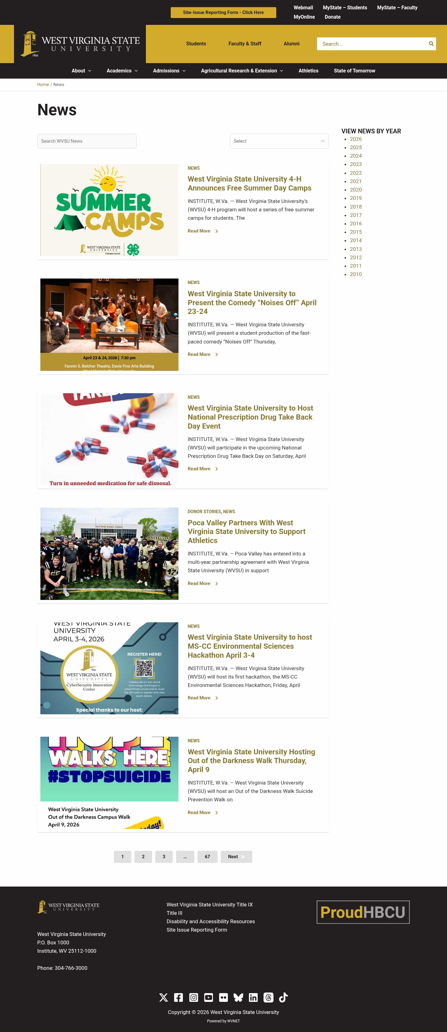 Latest website image capture