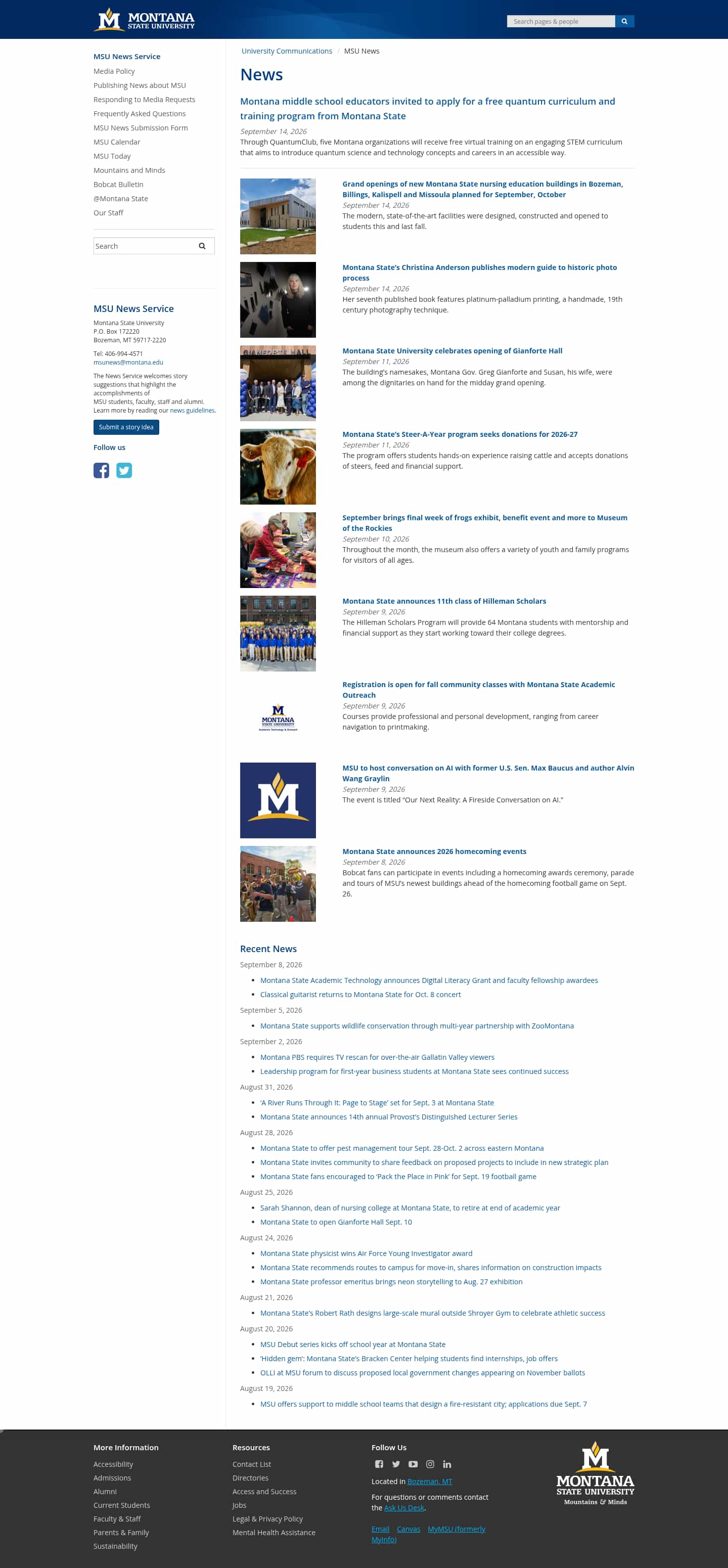 Latest website image capture