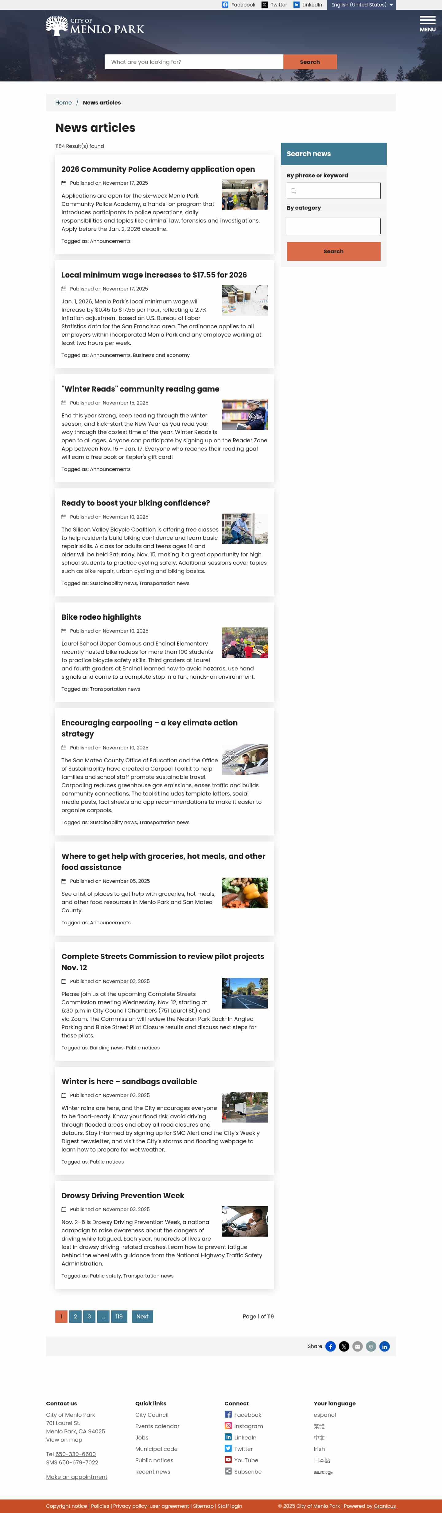 Latest website image capture