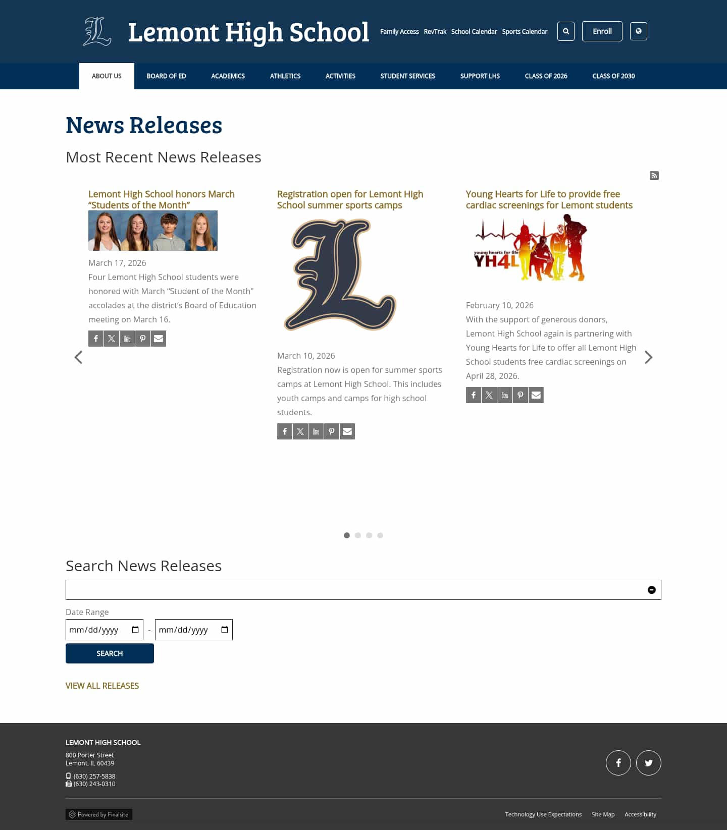 Latest website image capture