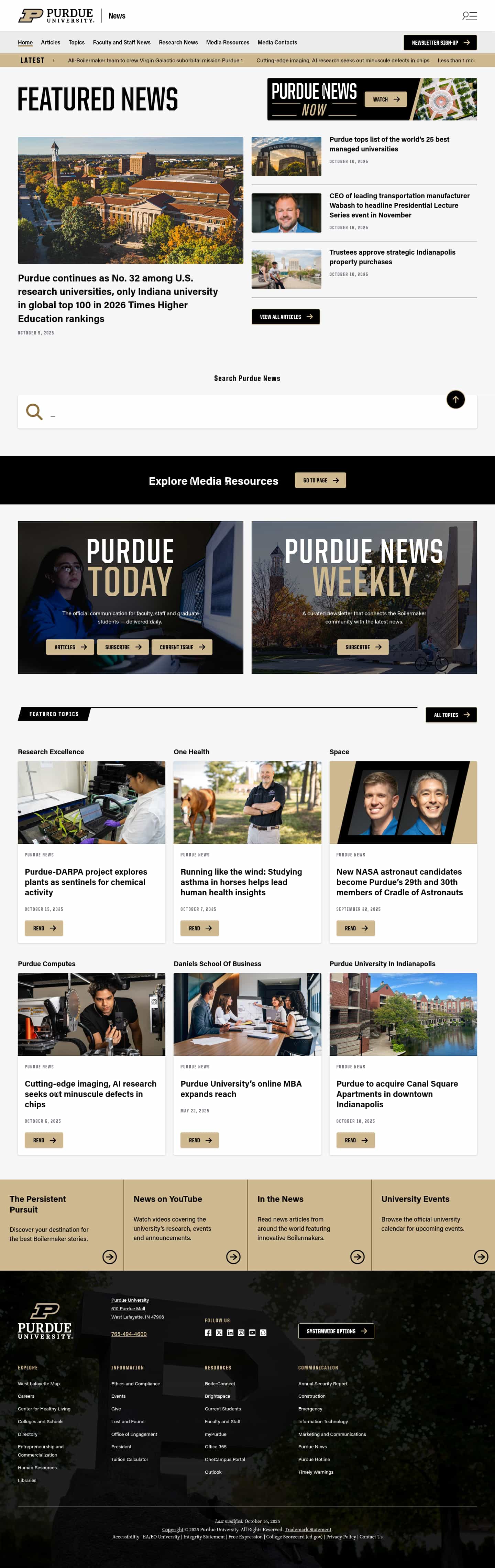 Latest website image capture