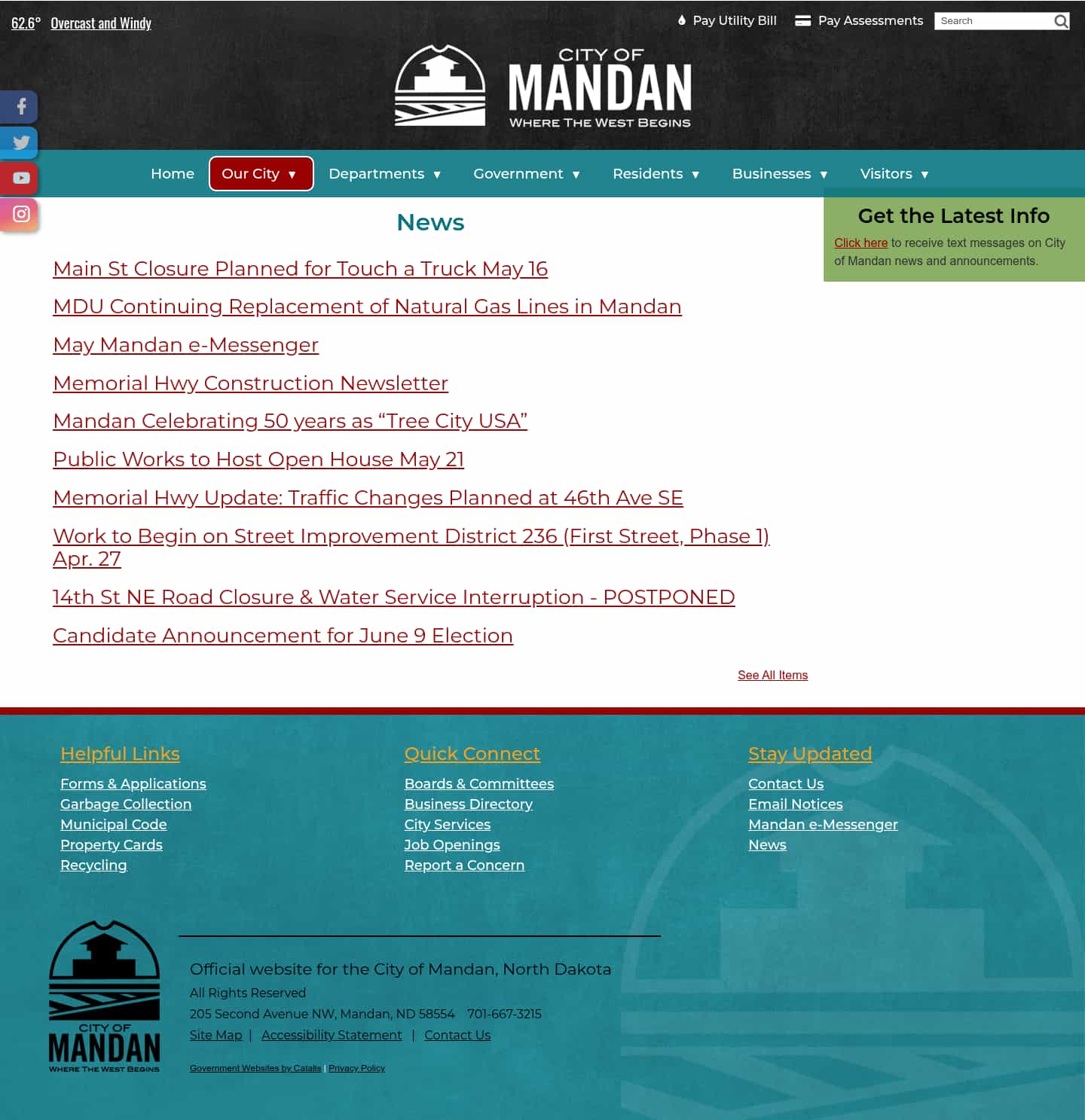 Latest website image capture