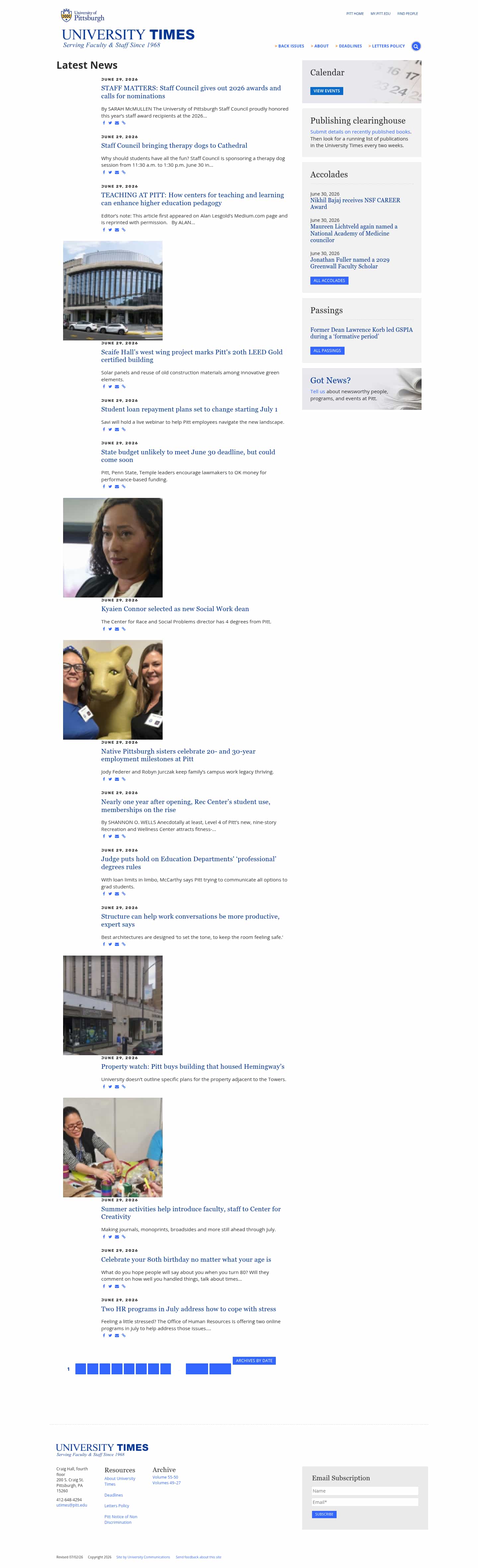 Latest website image capture