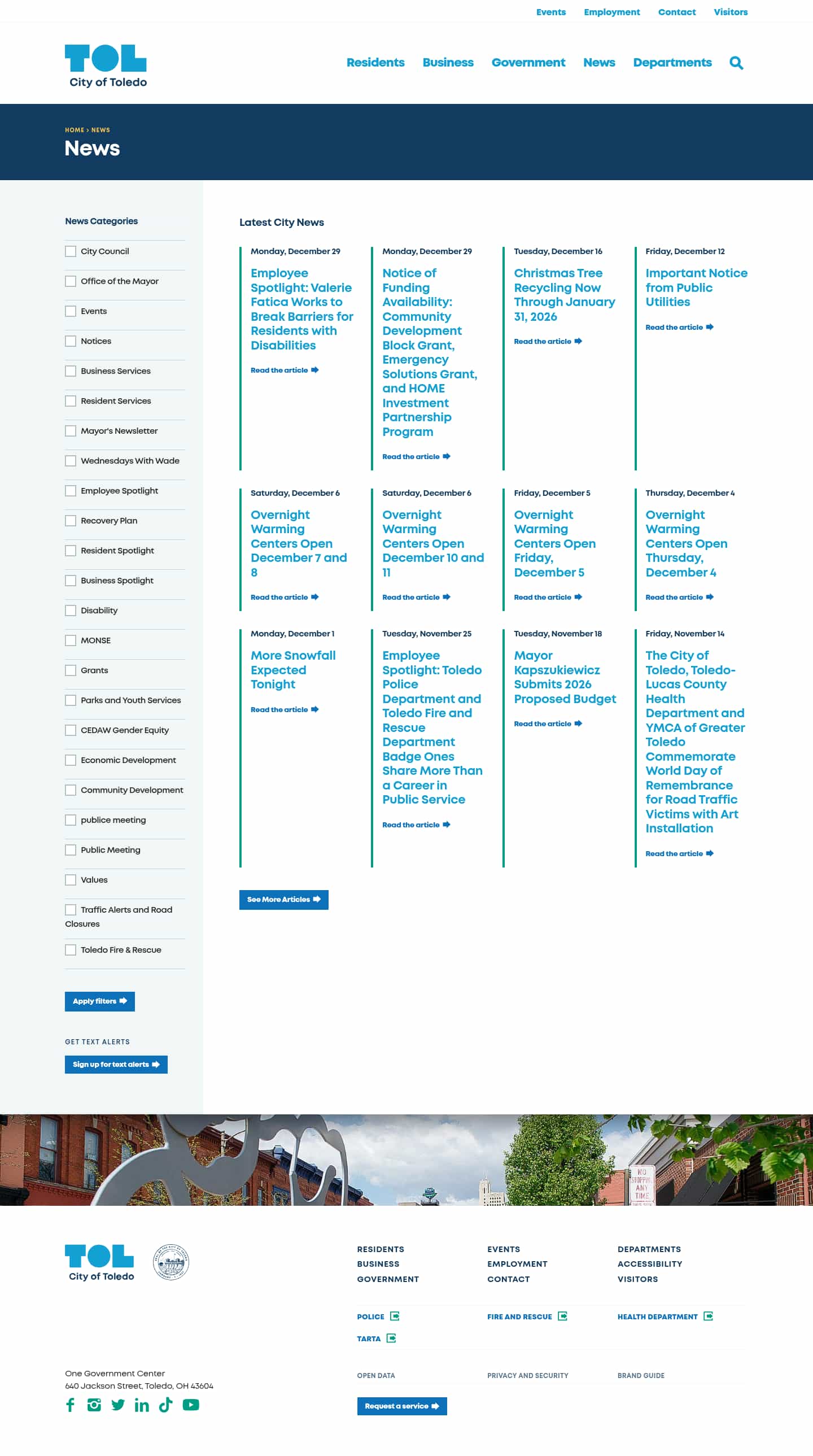 Latest website image capture