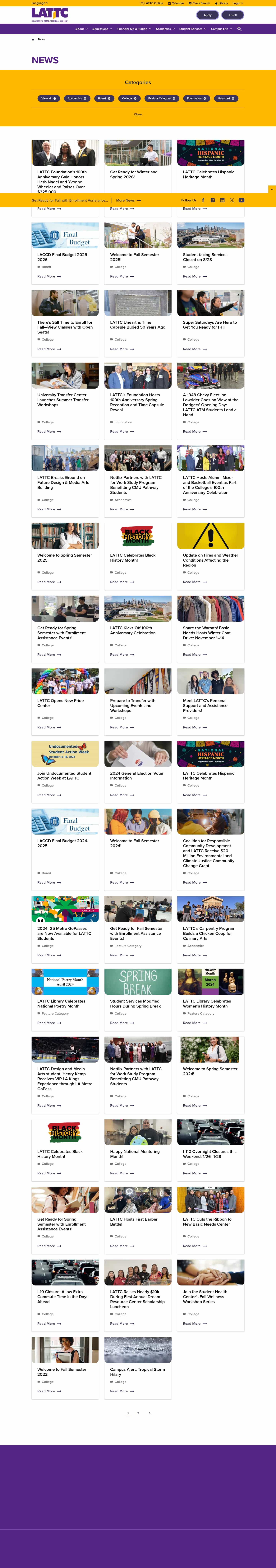 Latest website image capture