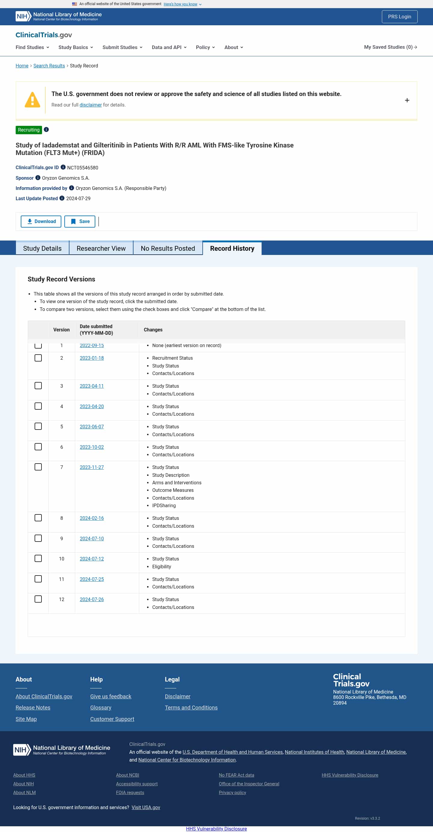 Latest website image capture