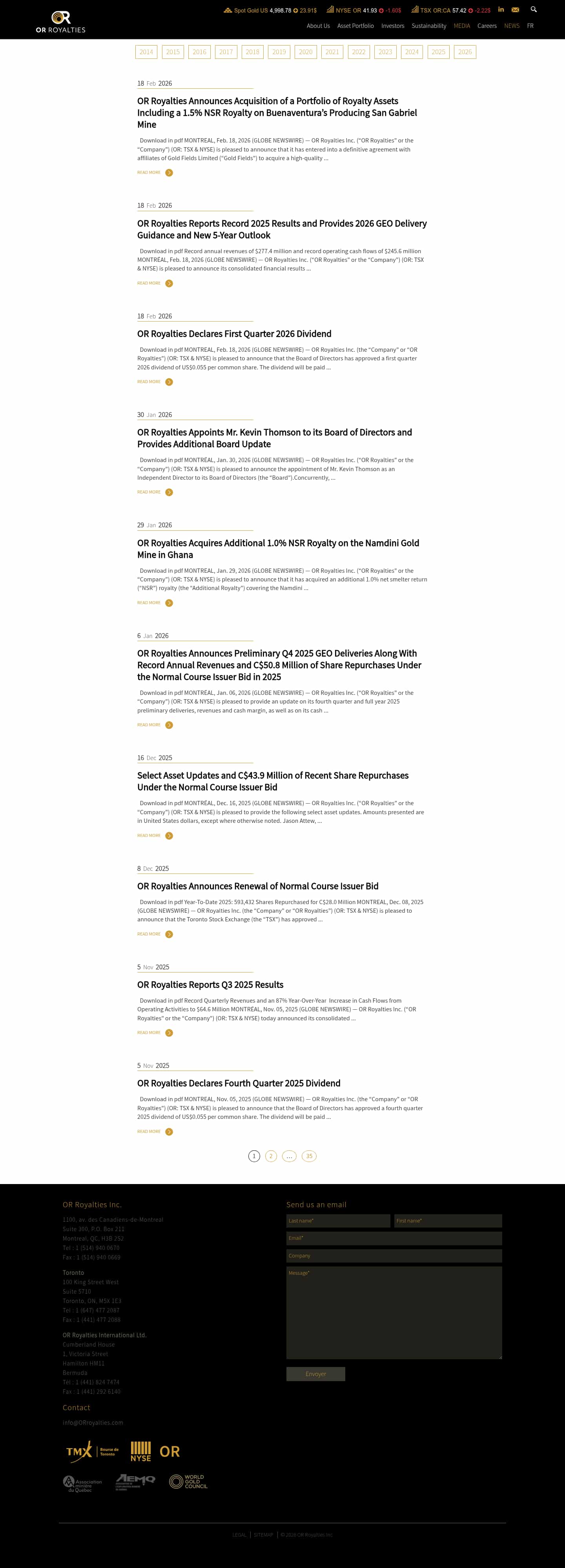 Latest website image capture