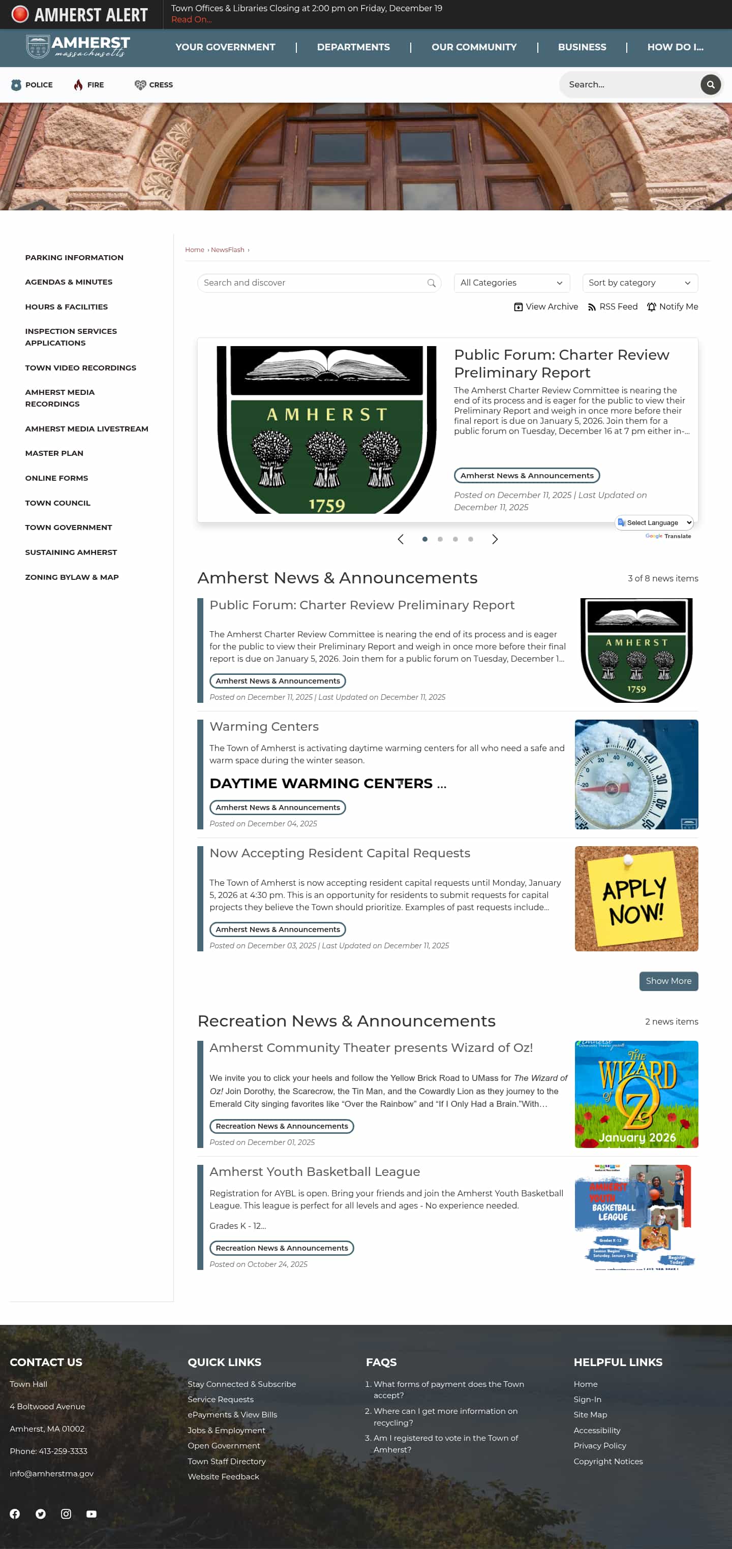 Latest website image capture