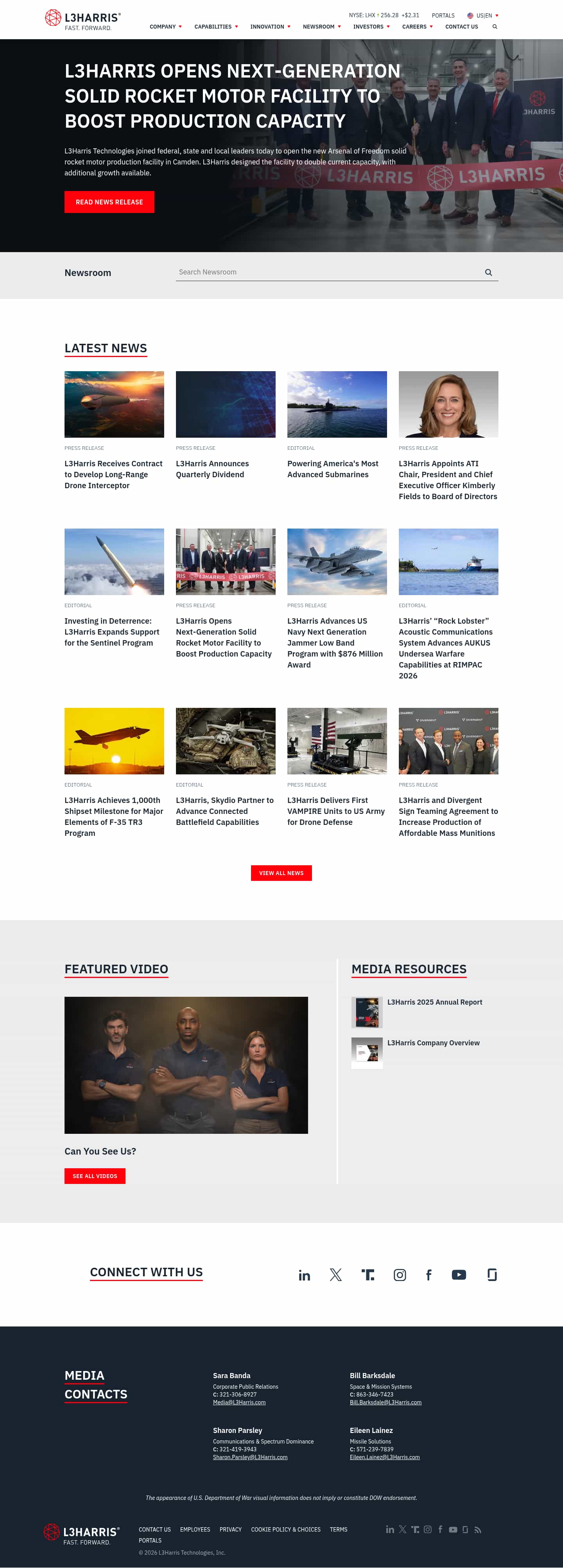 Latest website image capture