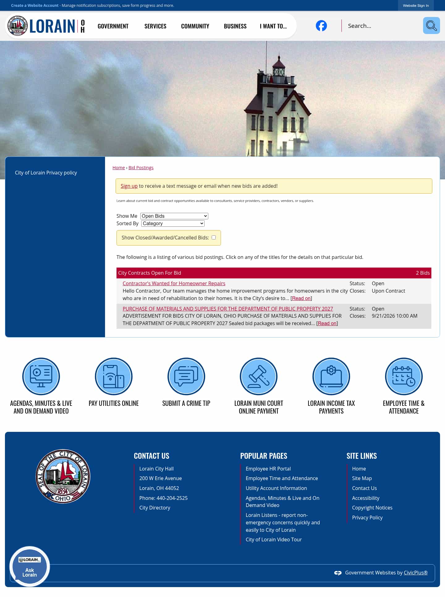 Latest website image capture