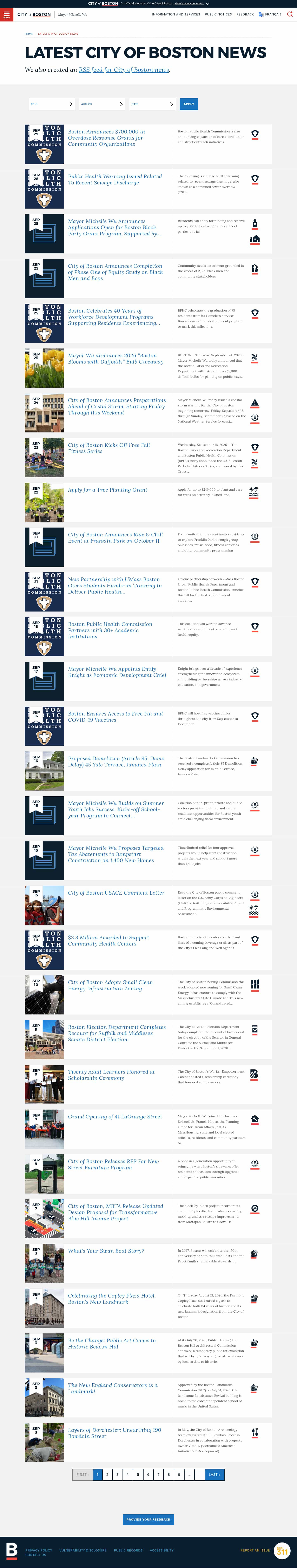 Latest website image capture