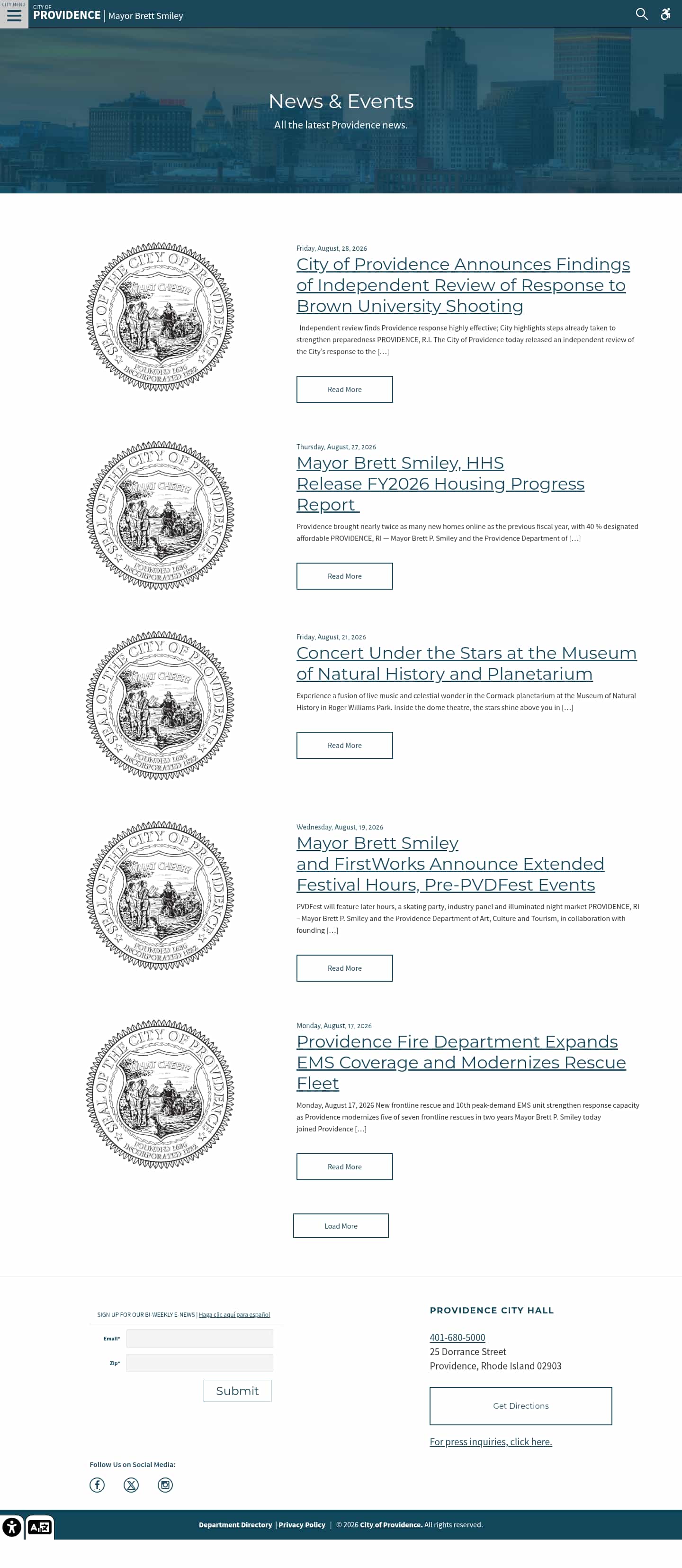 Latest website image capture