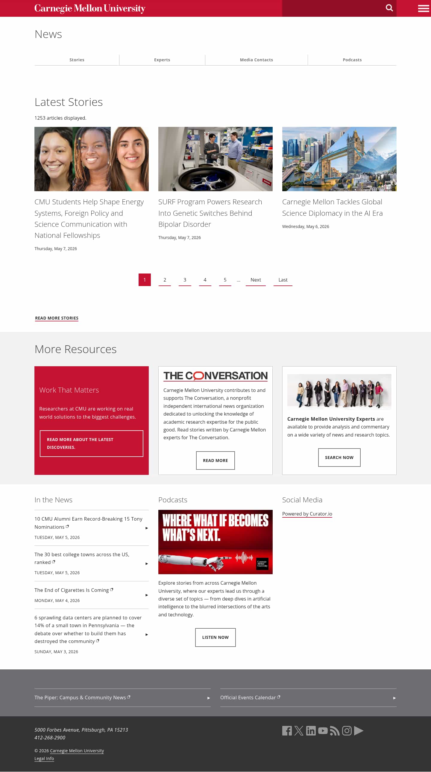 Latest website image capture